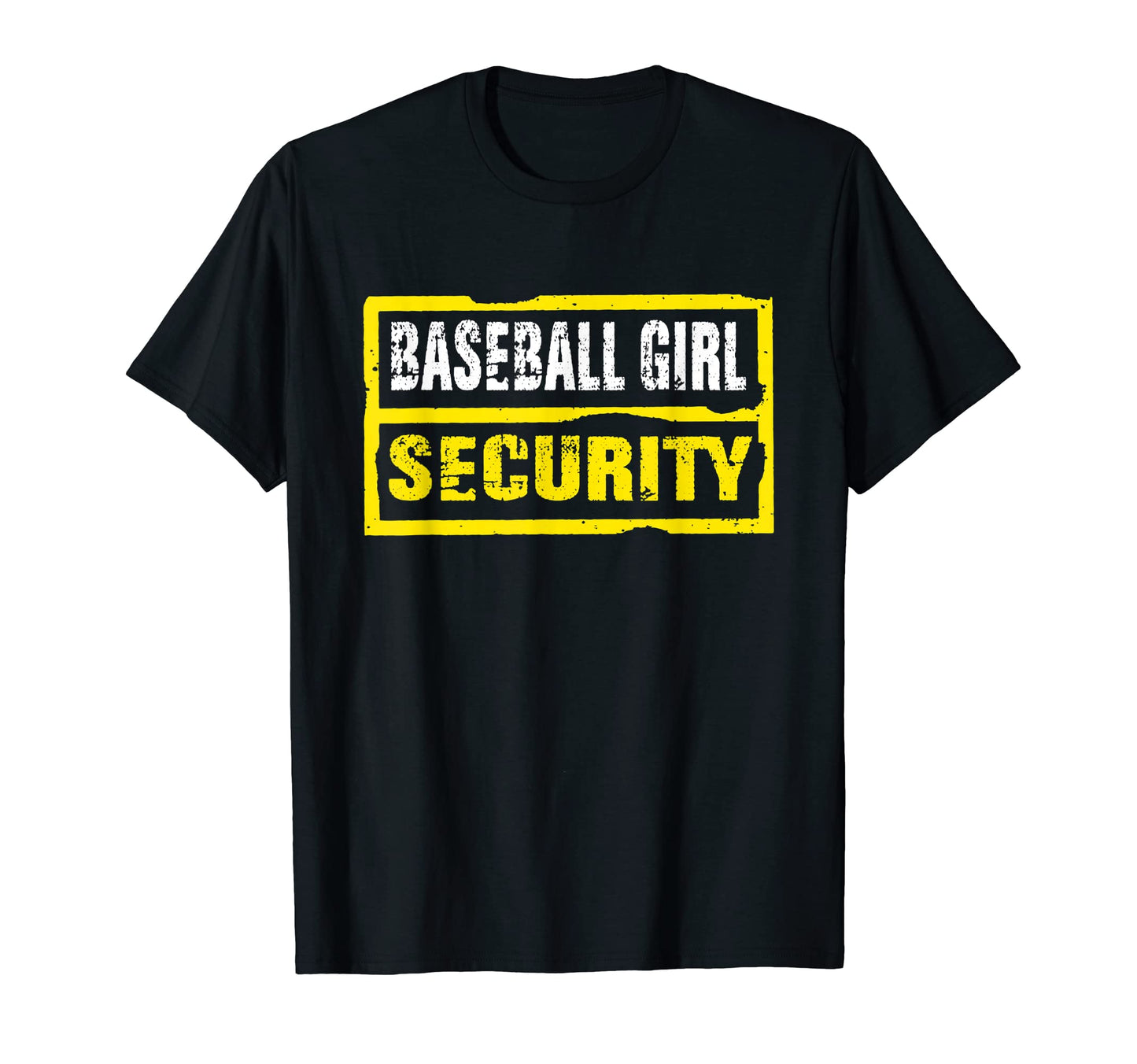 Halloween Costume Baseball Security T-Shirt - Aesthetic Graphic Men Women - T-Shirt, Sweatshirt, Hoodie