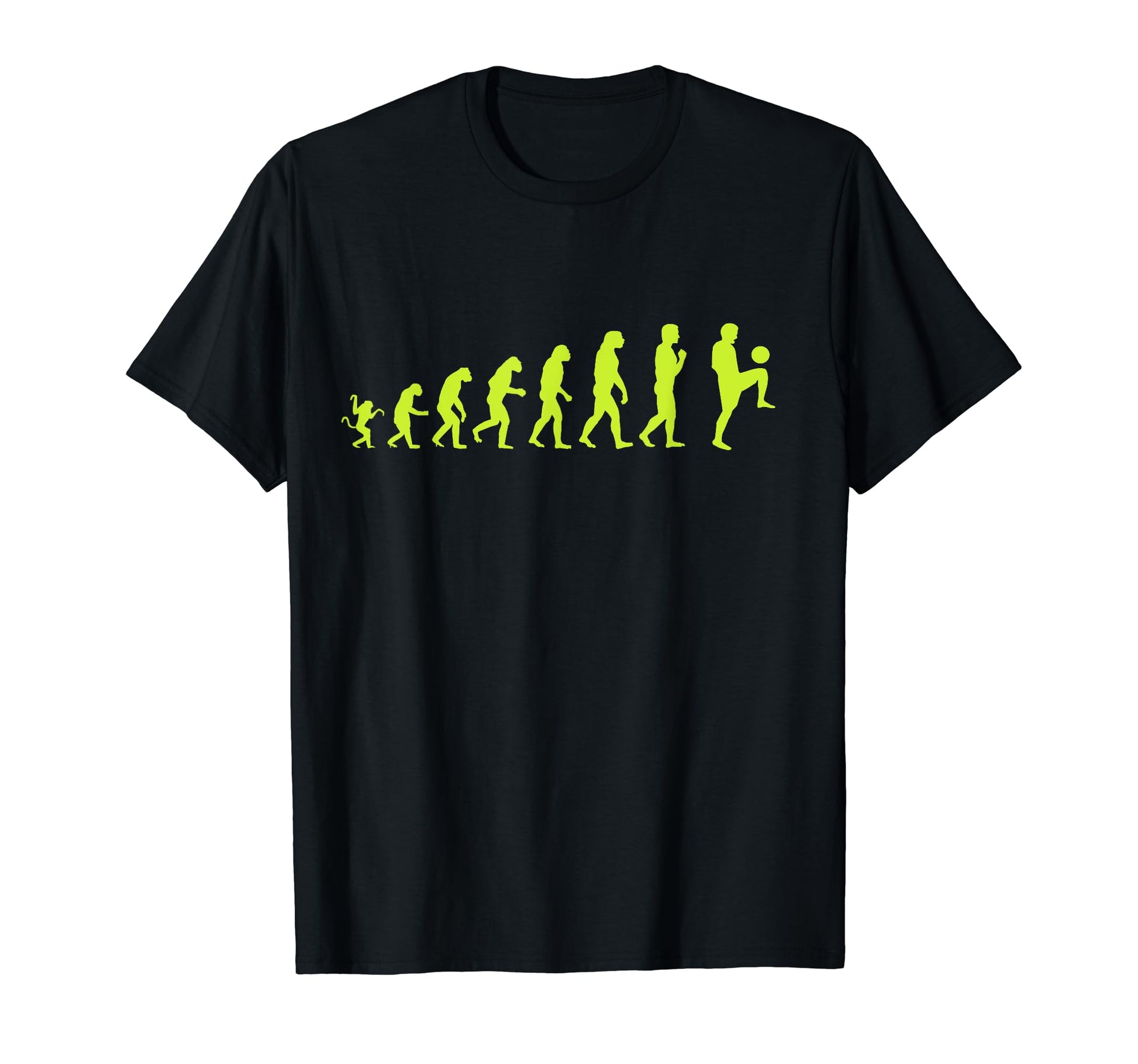 Funny Soccer Evolution Soccer T-Shirt - Casual Everyday Wear for Adults - T-Shirt, Sweatshirt, Hoodie