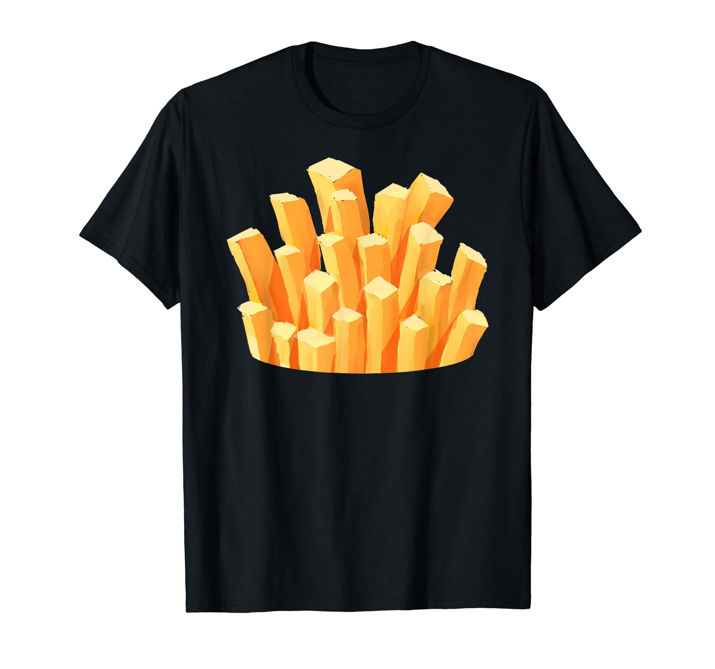 French Fries Costume Halloween Easy T-Shirt - Streetwear Style Men Women - T-Shirt, Sweatshirt, Hoodie
