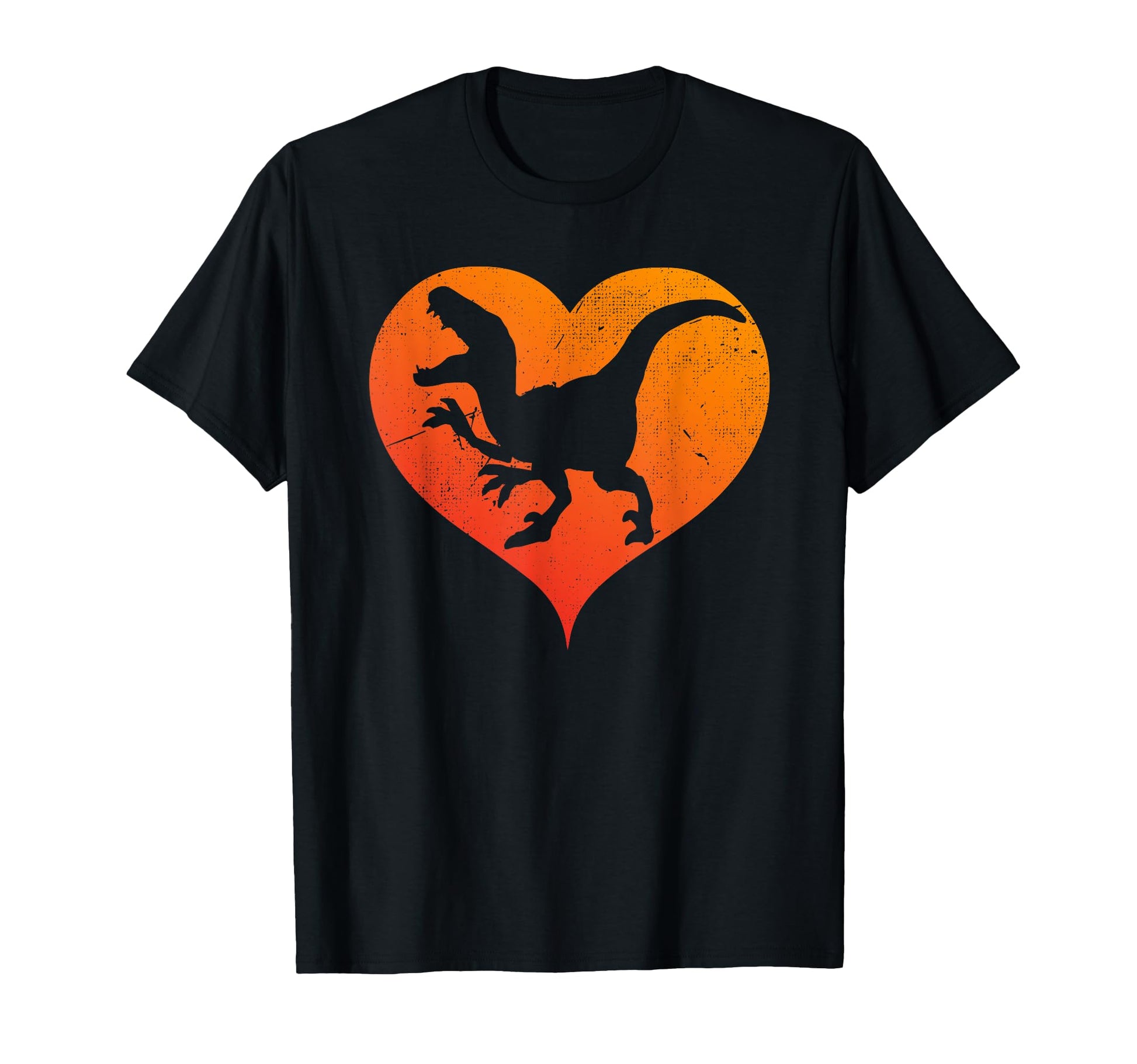 I Love Dinosaurs Velociraptor I T-Shirt - Fun Novelty Design for Adults - T-Shirt, Sweatshirt, Hoodie
