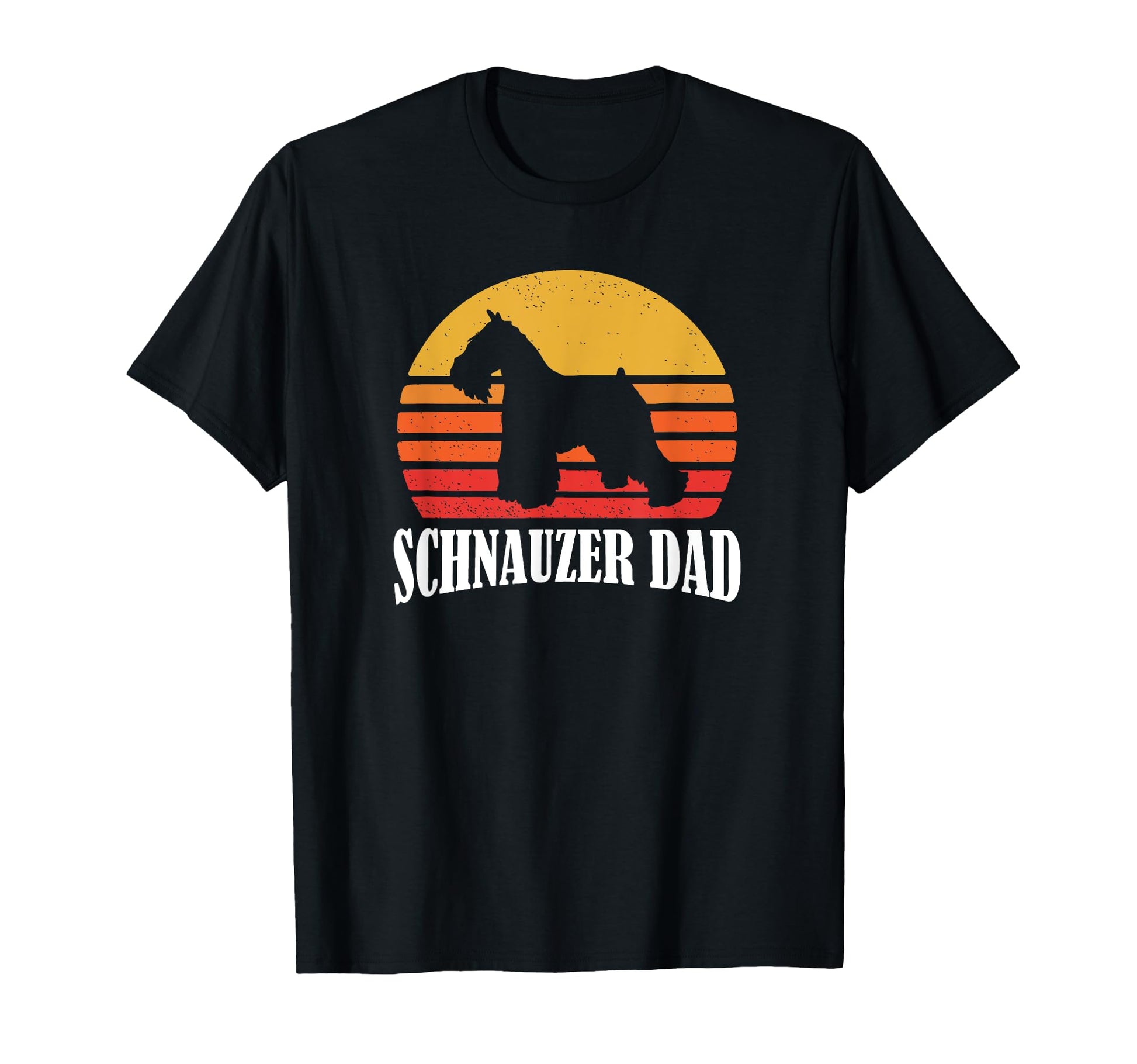 Funny Lover Miniature Schnauzer Dad T-Shirt - Fun Novelty Design Unisex - T-Shirt, Sweatshirt, Hoodie