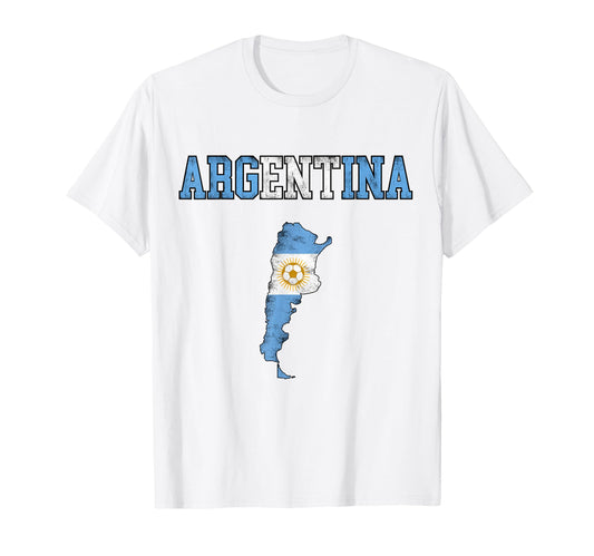 Argentina Football Argentina Flag T-Shirt - Aesthetic Graphic Men Women - T-Shirt, Sweatshirt, Hoodie
