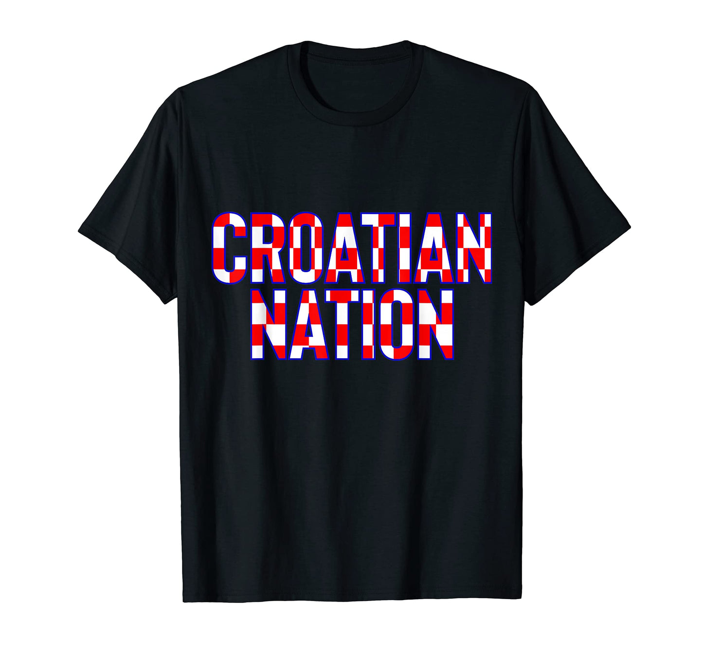 Croatia Croatian Hrvatska Soccer T-Shirt - Custom Art Print for Adults - T-Shirt, Sweatshirt, Hoodie