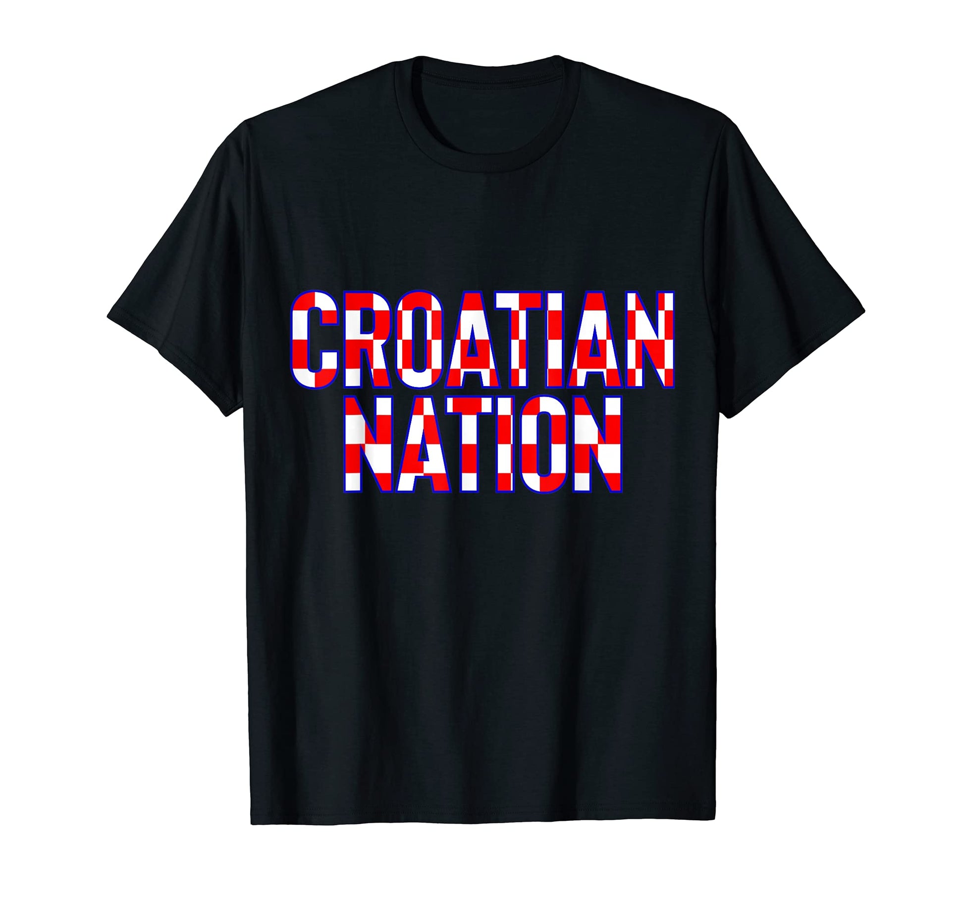 Croatia Croatian Hrvatska Soccer T-Shirt - Custom Art Print for Adults - T-Shirt, Sweatshirt, Hoodie