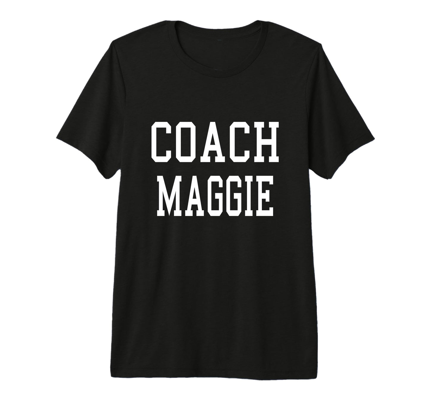 Coach Maggie Custom Football Soccer T-Shirt - Aesthetic Graphic for Adults - T-Shirt, Sweatshirt, Hoodie