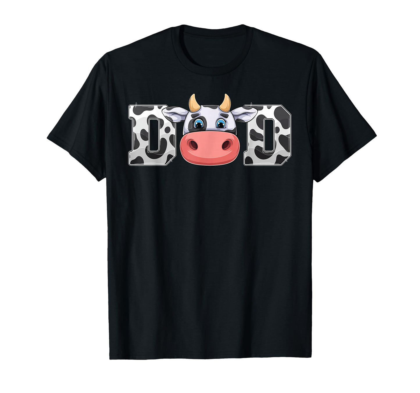 Dad Cow Cowboy Animal Pattern Farmer T-Shirt - Novelty Apparel Men Women - T-Shirt, Sweatshirt, Hoodie