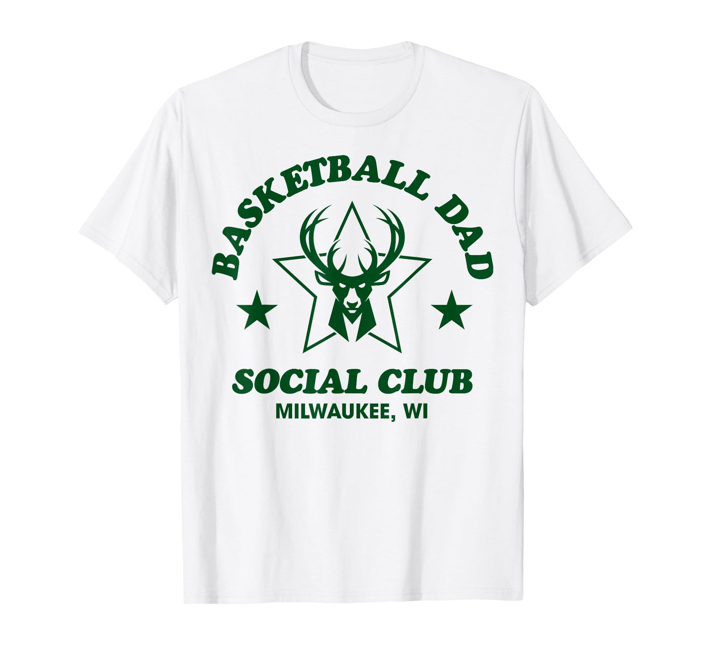 Nba Milwaukee Bucks Basketball Dad T-Shirt - Aesthetic Graphic Men Women - T-Shirt, Sweatshirt, Hoodie