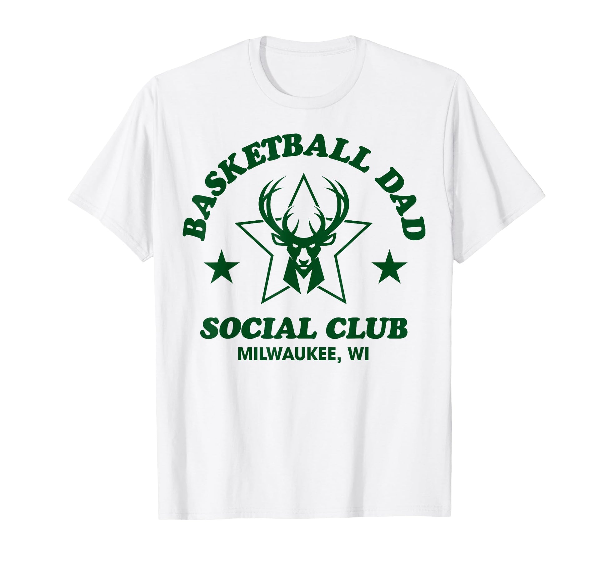 Nba Milwaukee Bucks Basketball Dad T-Shirt - Aesthetic Graphic Men Women - T-Shirt, Sweatshirt, Hoodie