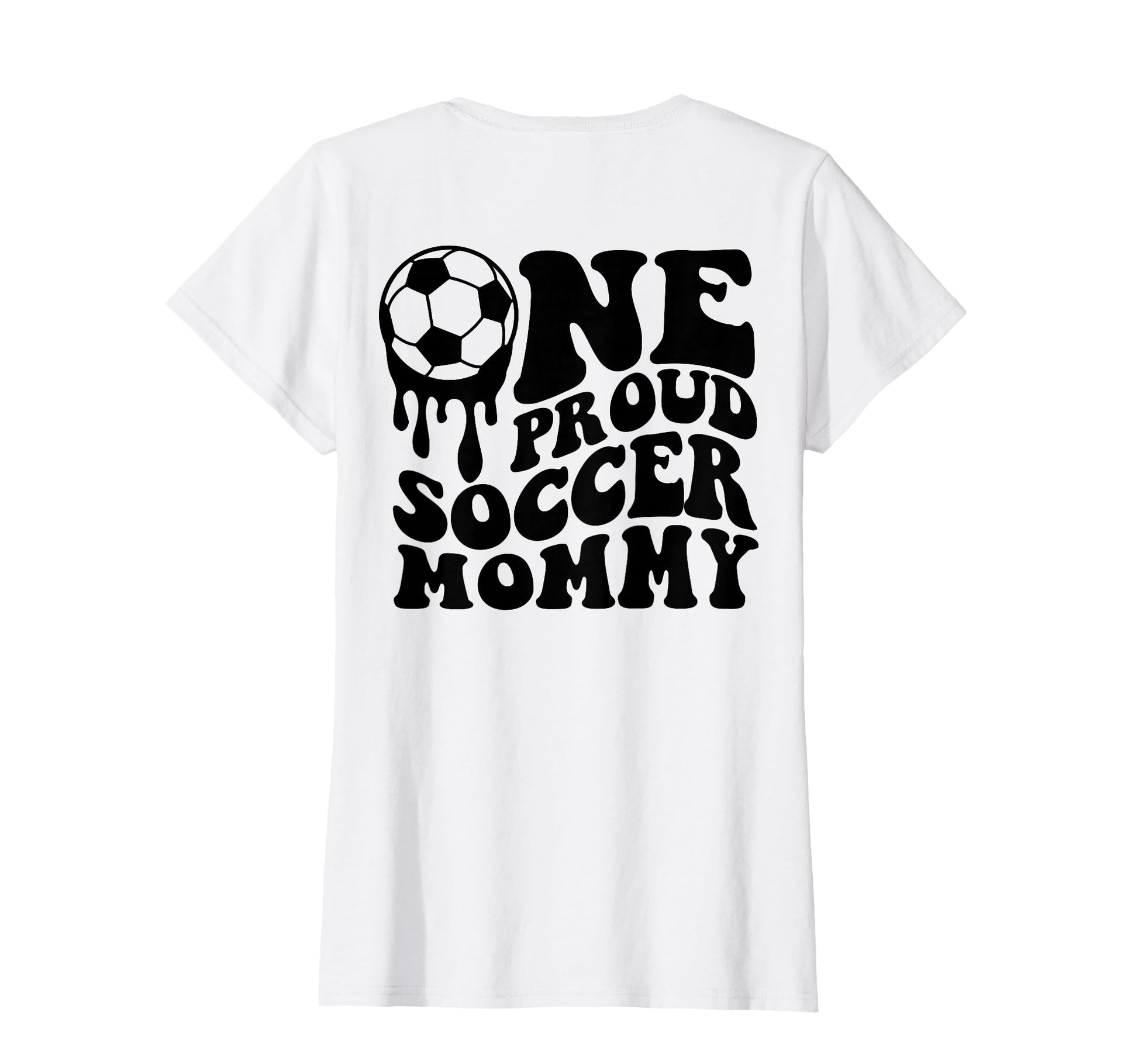 Proud Soccer Mommy Mother Mom Mama T-Shirt - Minimalist Print Unisex - T-Shirt, Sweatshirt, Hoodie