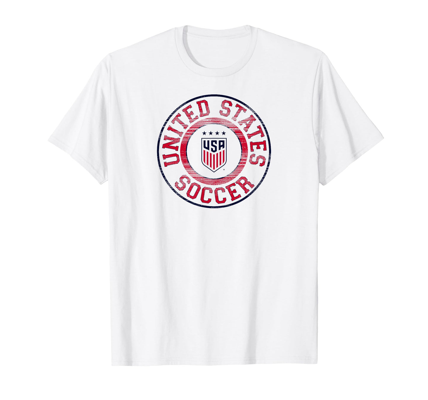United States Soccer Showtime White T-Shirt - Custom Art Print Men Women - T-Shirt, Sweatshirt, Hoodie