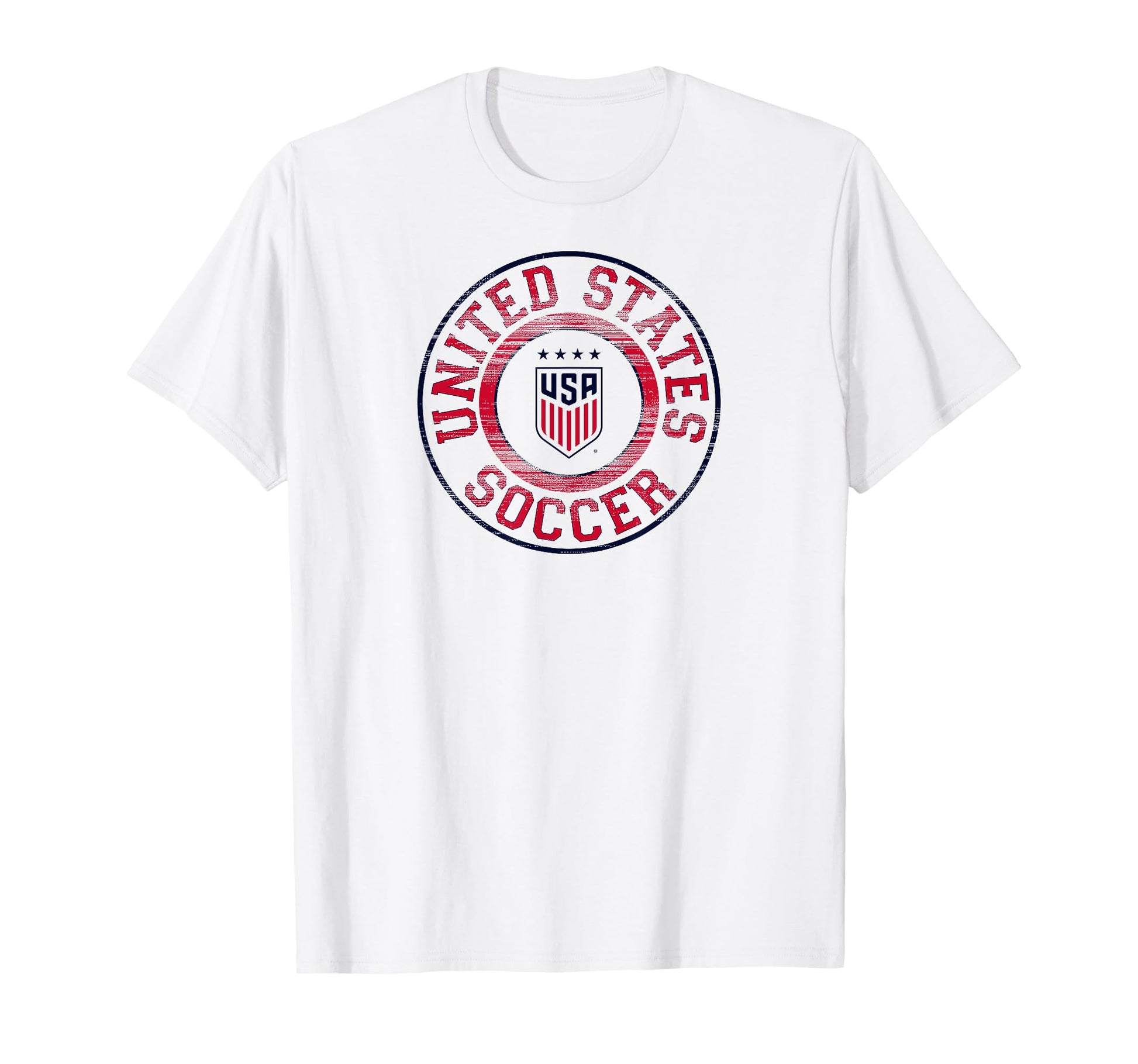 United States Soccer Showtime White T-Shirt - Custom Art Print Men Women - T-Shirt, Sweatshirt, Hoodie