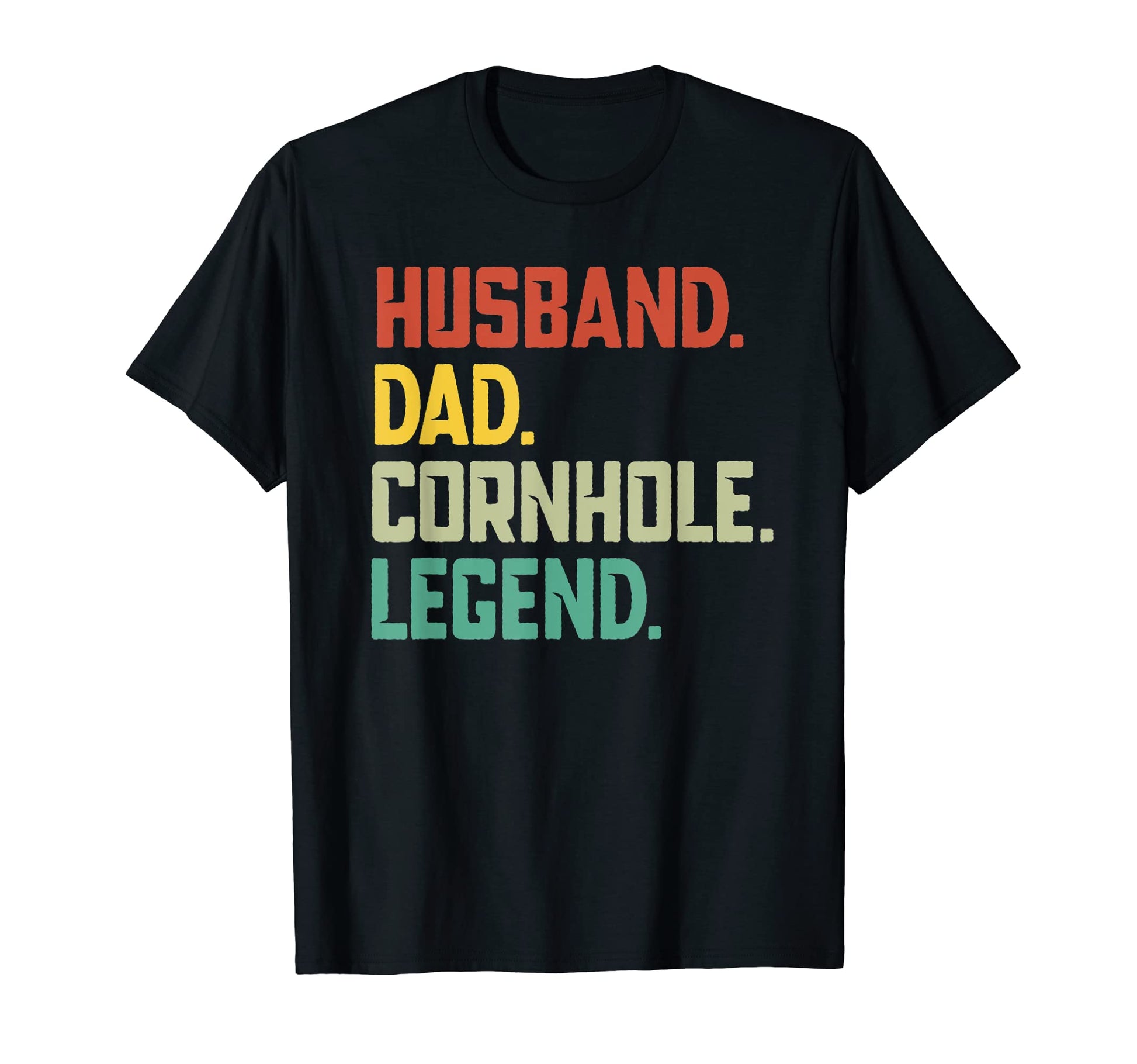 Cornhole Player Dad Husband Dad T-Shirt - Casual Everyday Wear Men Women - T-Shirt, Sweatshirt, Hoodie