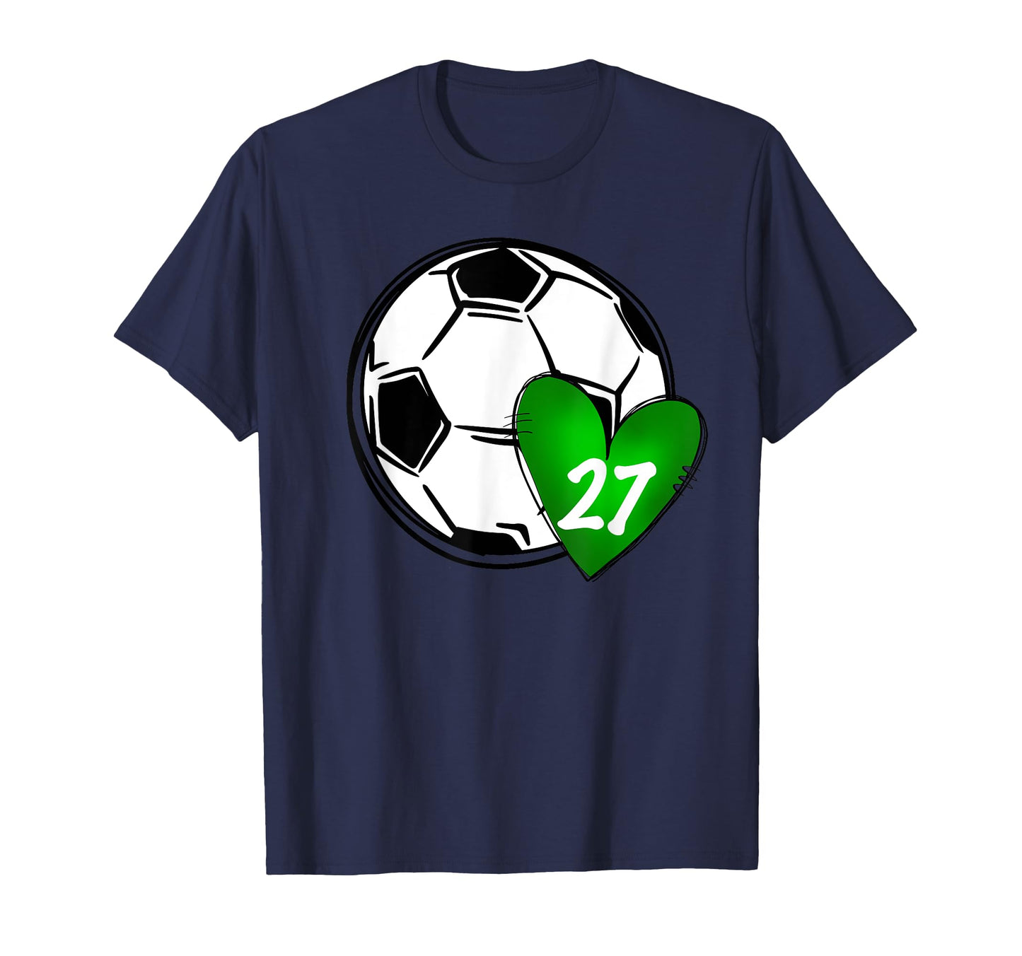 Womens Custom Soccer Mom Number 27 T-Shirt - Novelty Apparel for Adults - T-Shirt, Sweatshirt, Hoodie