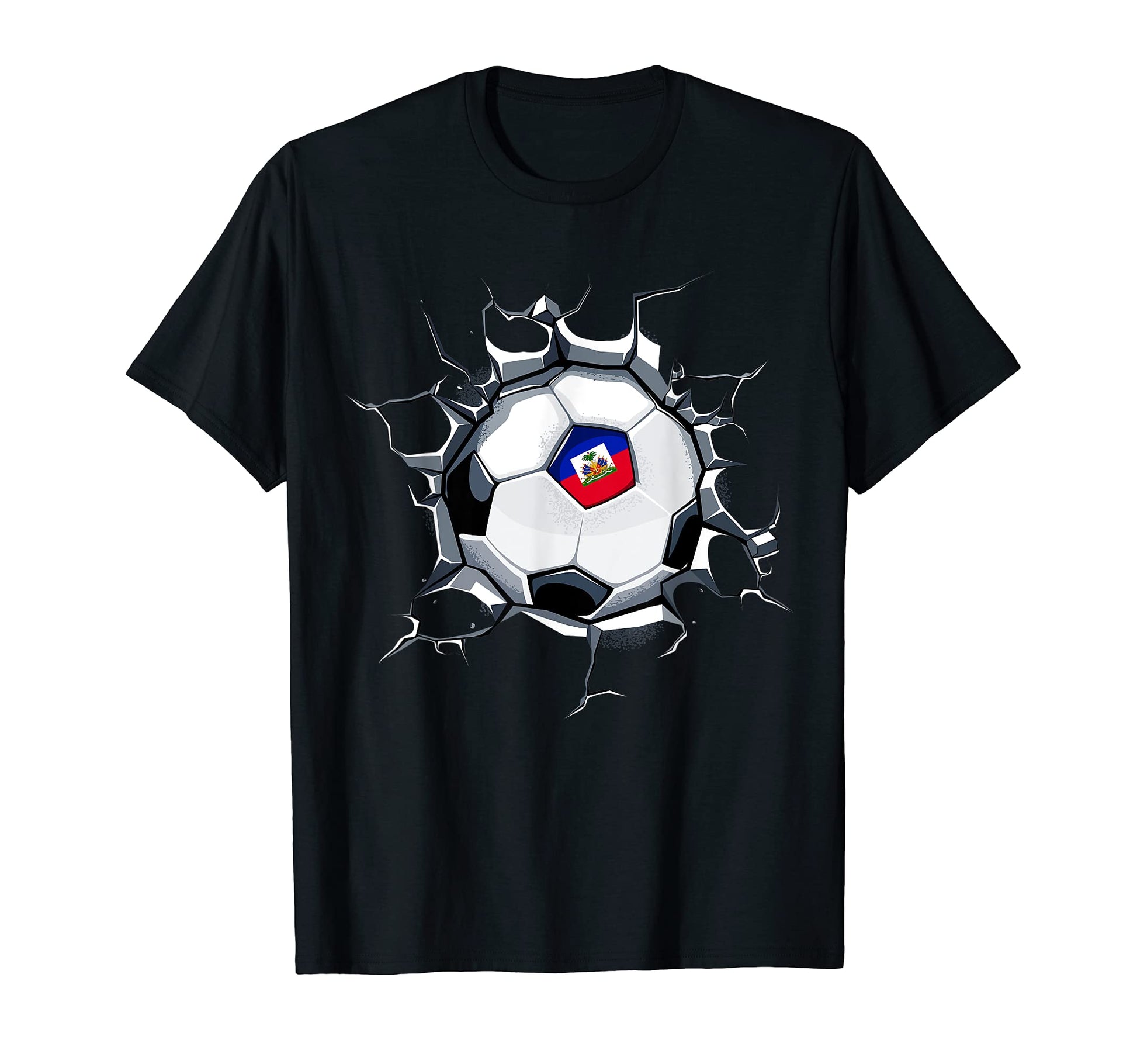 Haiti Soccer Fans Jersey Haitian T-Shirt - Unique Graphic for Adults - T-Shirt, Sweatshirt, Hoodie