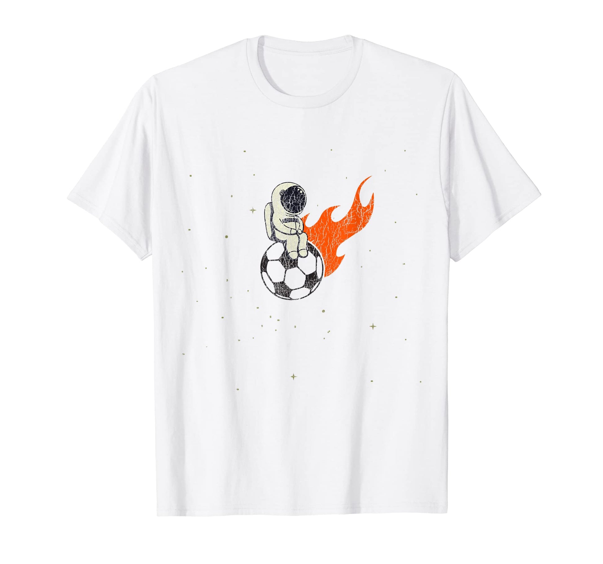 Astronaut Soccer Asteroid Comet T-Shirt - Trendy Graphic Unisex - T-Shirt, Sweatshirt, Hoodie