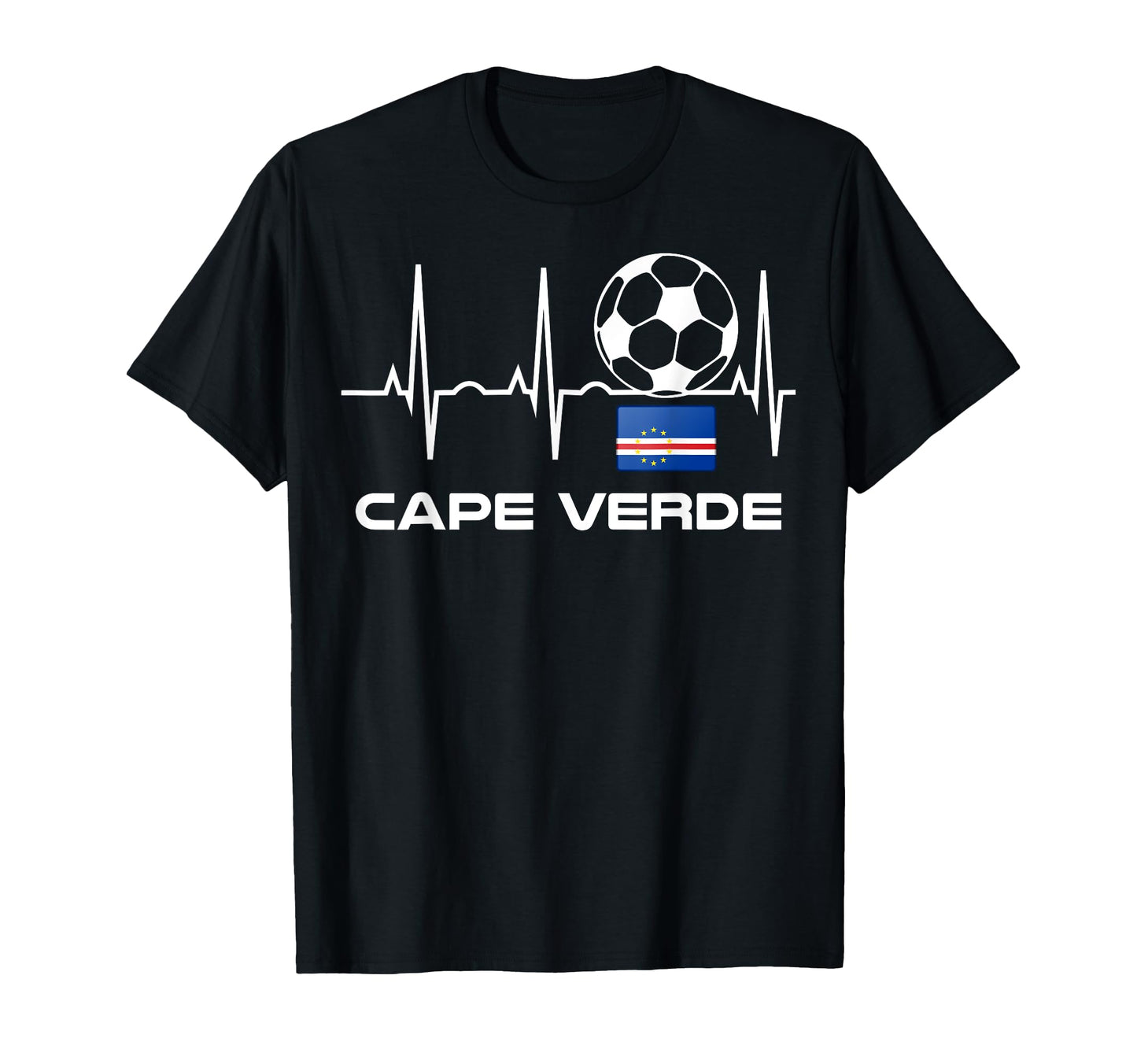 Cape Verde Soccer Jersey Cape Verde T-Shirt - Trendy Graphic Unisex - T-Shirt, Sweatshirt, Hoodie