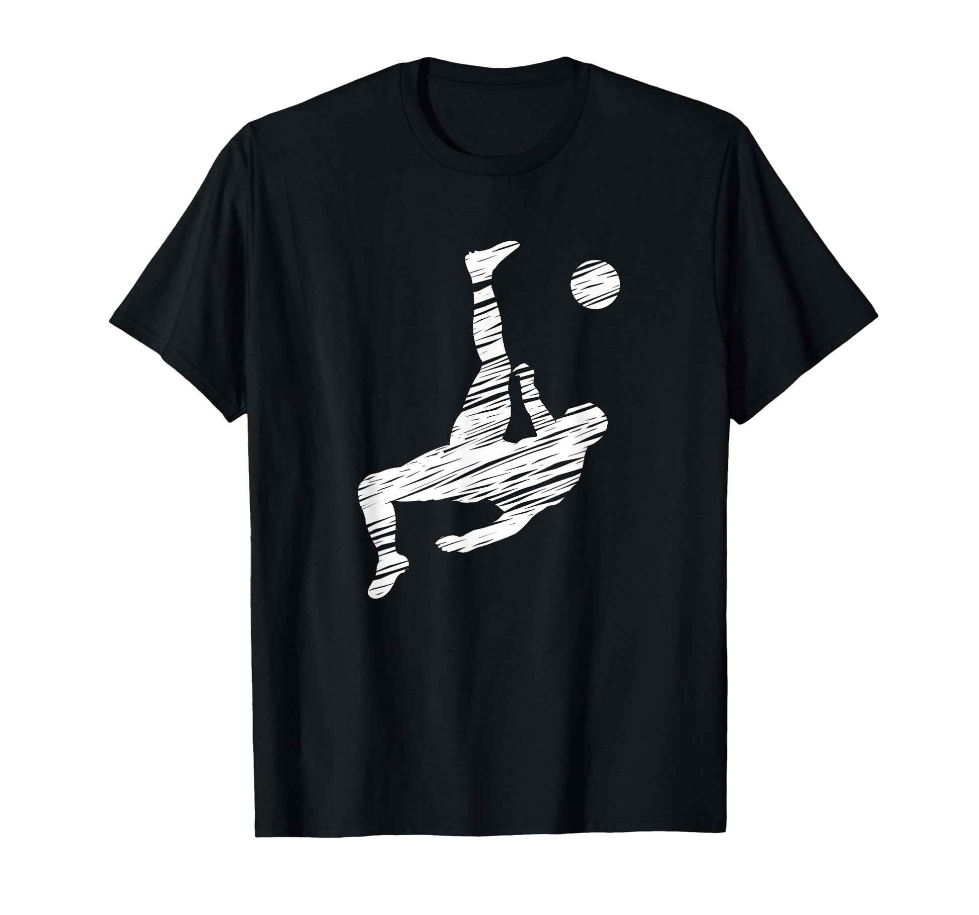 Soccer Player And Soccer Fan Motif T-Shirt - Unique Graphic Unisex - T-Shirt, Sweatshirt, Hoodie