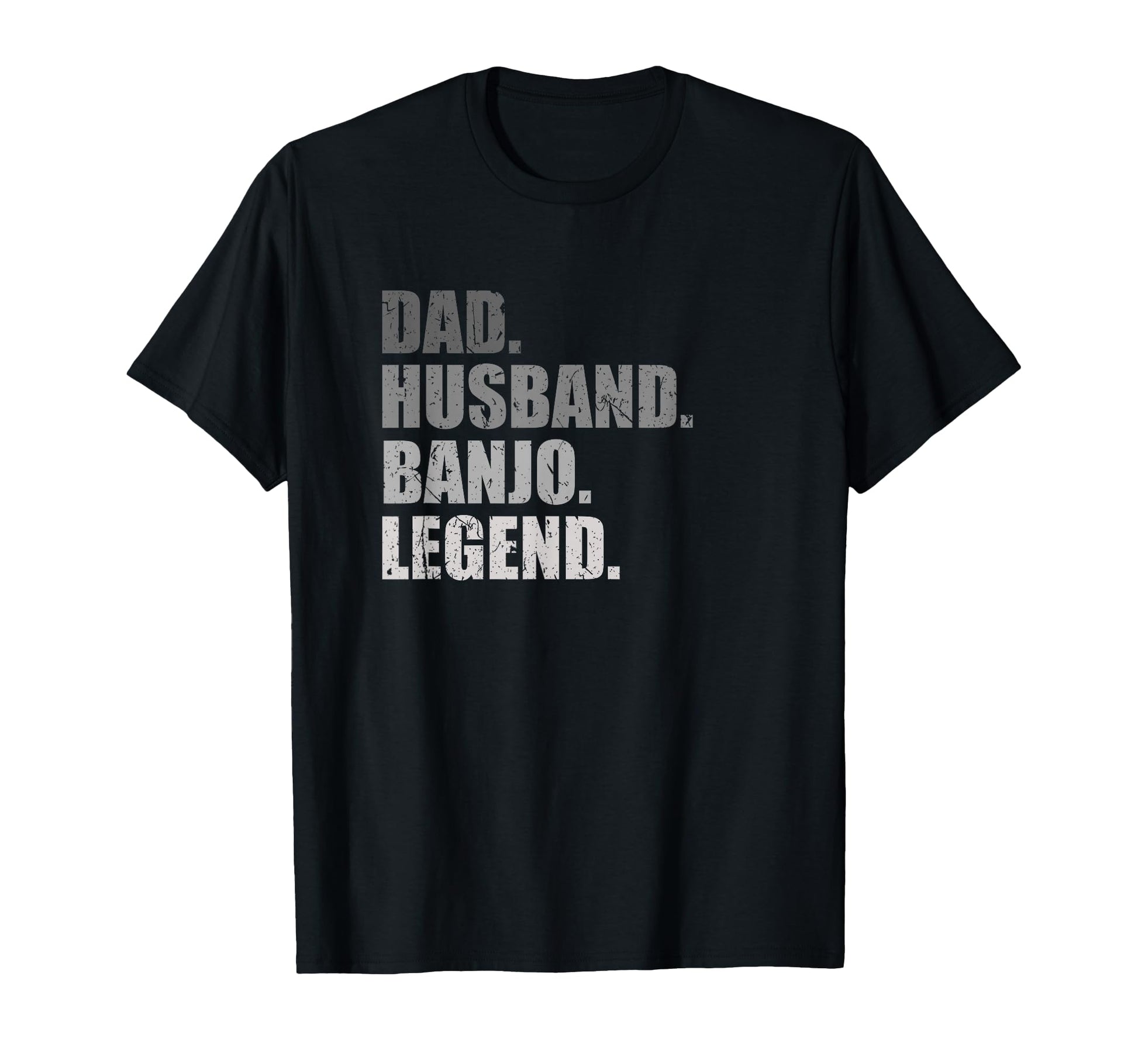 Dad Husband Banjo Legend Bluegrass T-Shirt - Custom Art Print Unisex - T-Shirt, Sweatshirt, Hoodie