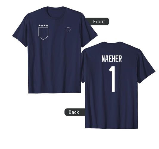 Alyssa Naeher Name Number Back Uswnt T-Shirt - Streetwear Style Men Women - T-Shirt, Sweatshirt, Hoodie