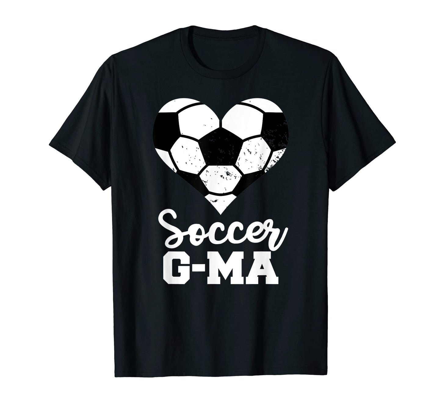 Soccer G Ma Funny Soccer Heart T-Shirt - Casual Everyday Wear Men Women - T-Shirt, Sweatshirt, Hoodie