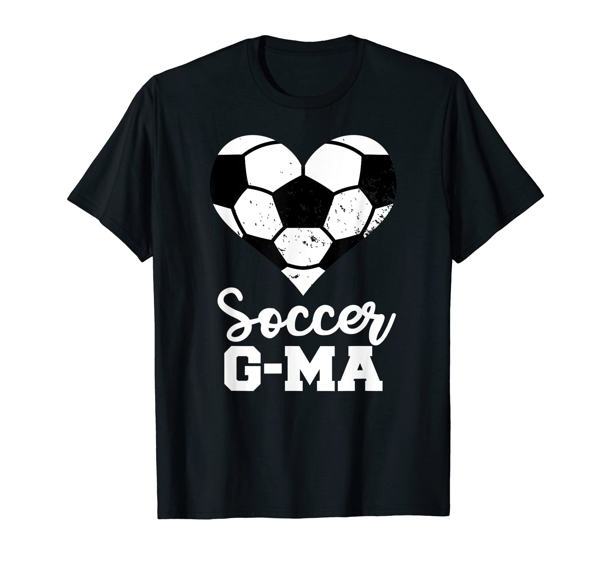 Soccer G Ma Funny Soccer Heart T-Shirt - Casual Everyday Wear Men Women - T-Shirt, Sweatshirt, Hoodie