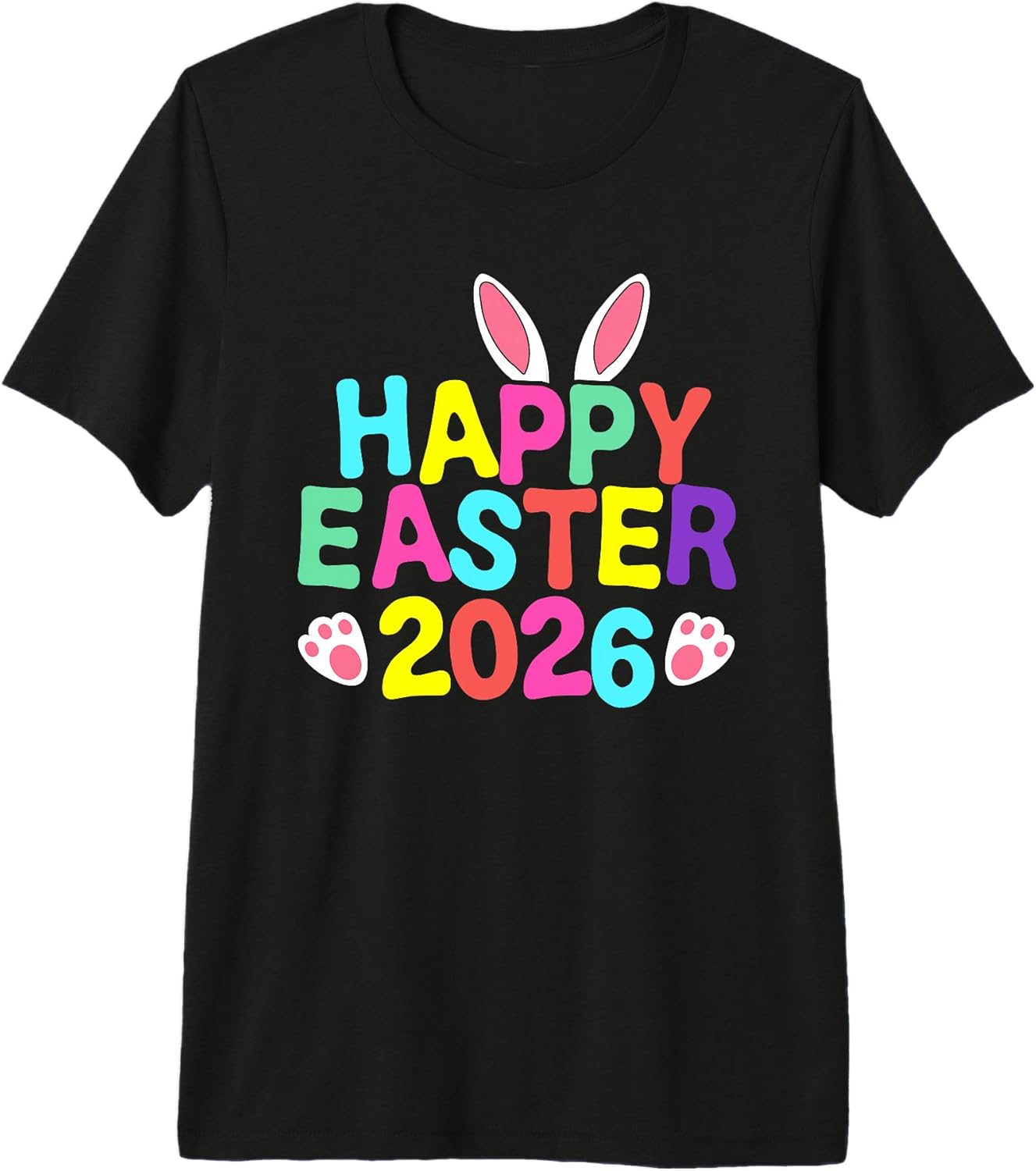 Happy Easter Day 2026 Rabbit Bunny Egg Men Women Unisex T-shirt, Sweatshirt, Hoodie, Long Sleeve Tee - T-Shirt, Sweatshirt, Hoodie