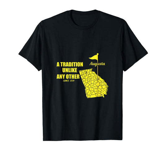 Augusta Georgia Golfing Golf April T-Shirt - Unique Graphic for Adults - T-Shirt, Sweatshirt, Hoodie