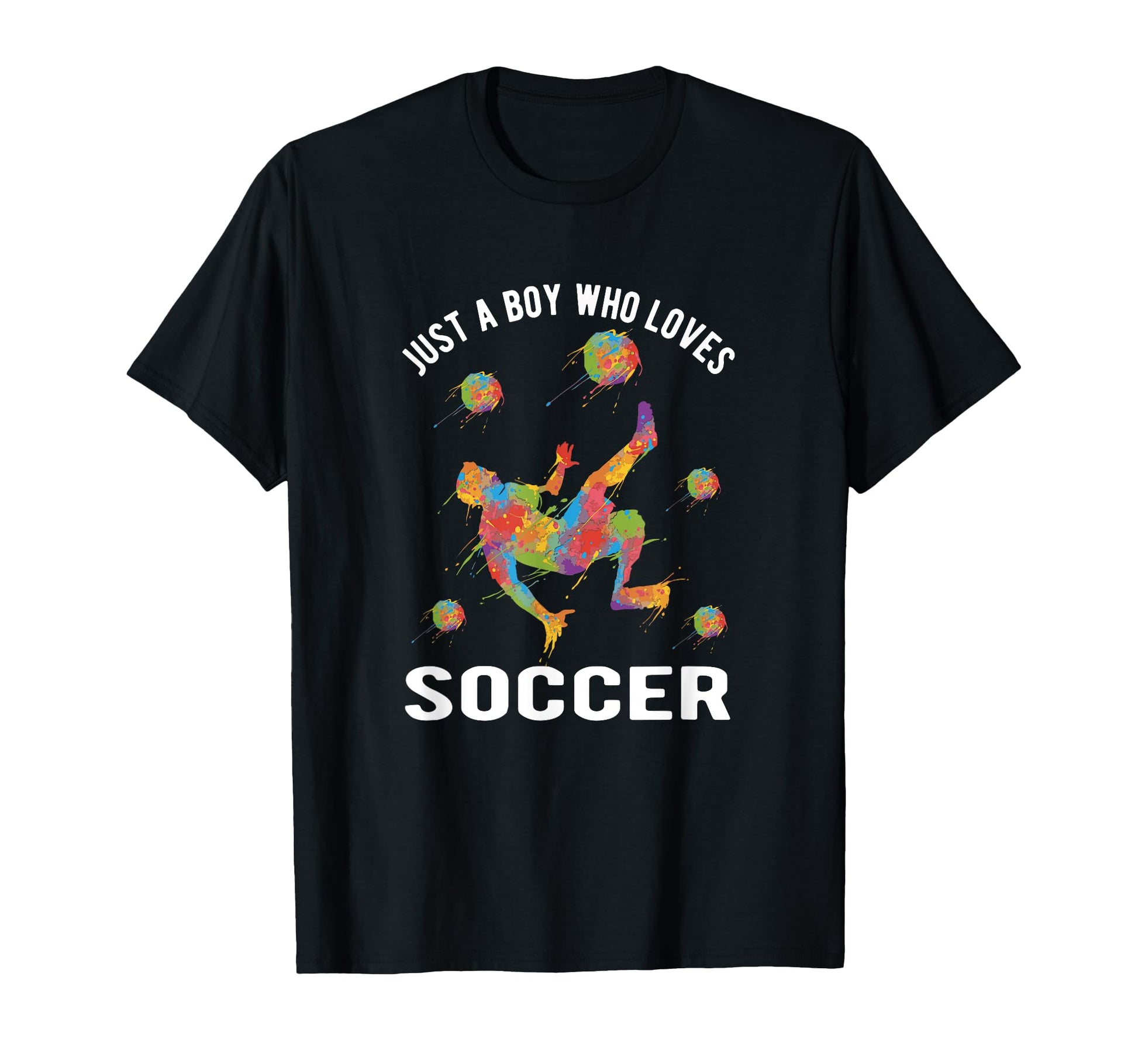 Just Who Loves Soccer T-Shirt - Unique Graphic for Adults - T-Shirt, Sweatshirt, Hoodie