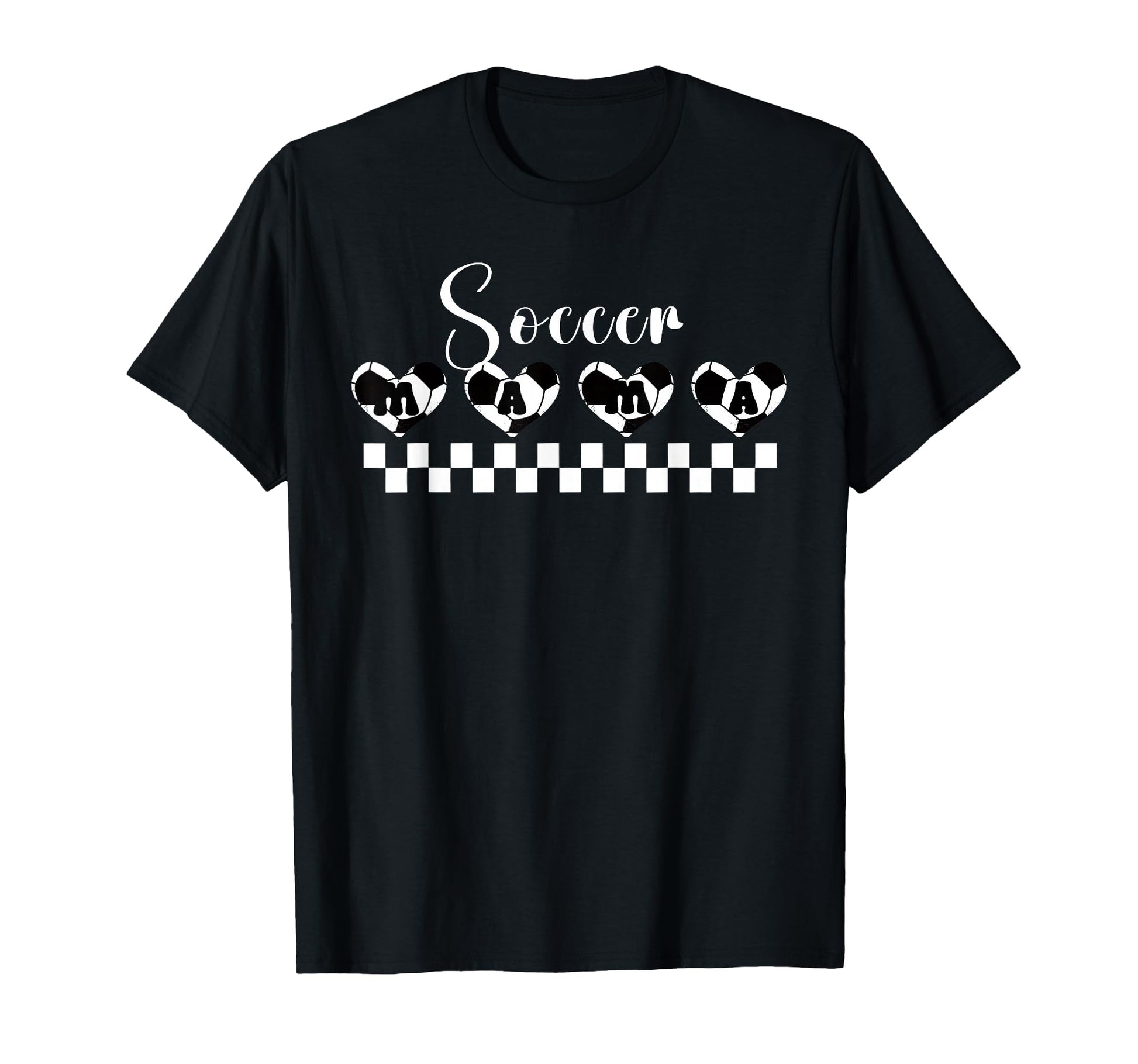 Soccer Mom Mama Heart Ball Sports T-Shirt - Minimalist Print for Adults - T-Shirt, Sweatshirt, Hoodie
