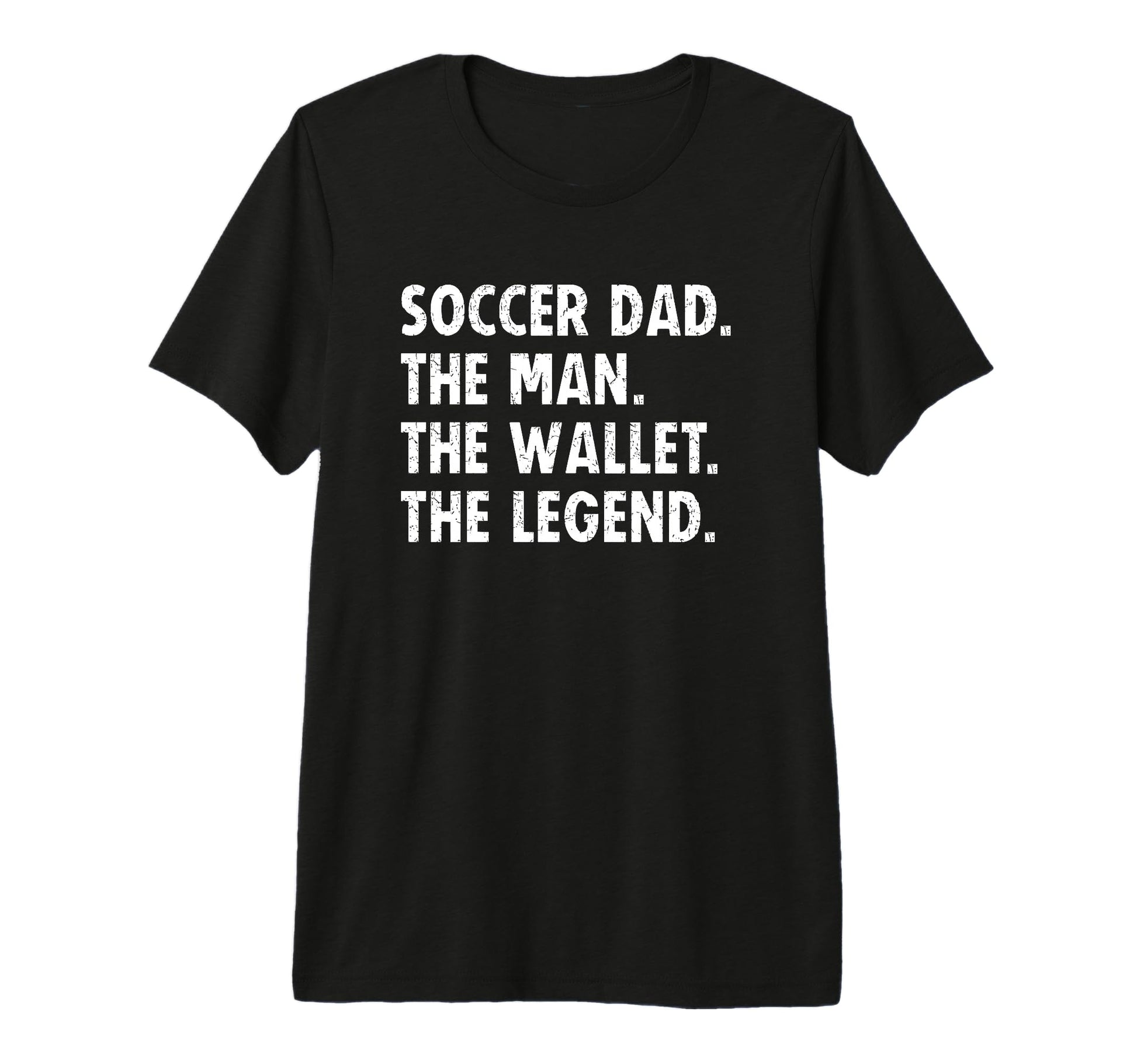 Mens Soccer Dad Funny Wallet Legend T-Shirt - Trendy Graphic for Adults - T-Shirt, Sweatshirt, Hoodie