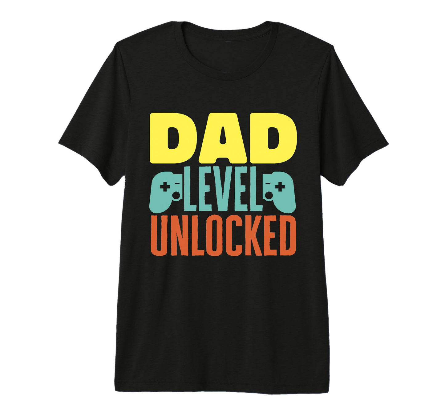 Mens Fathers Day Funny Dad Level T-Shirt - Novelty Apparel Men Women - T-Shirt, Sweatshirt, Hoodie