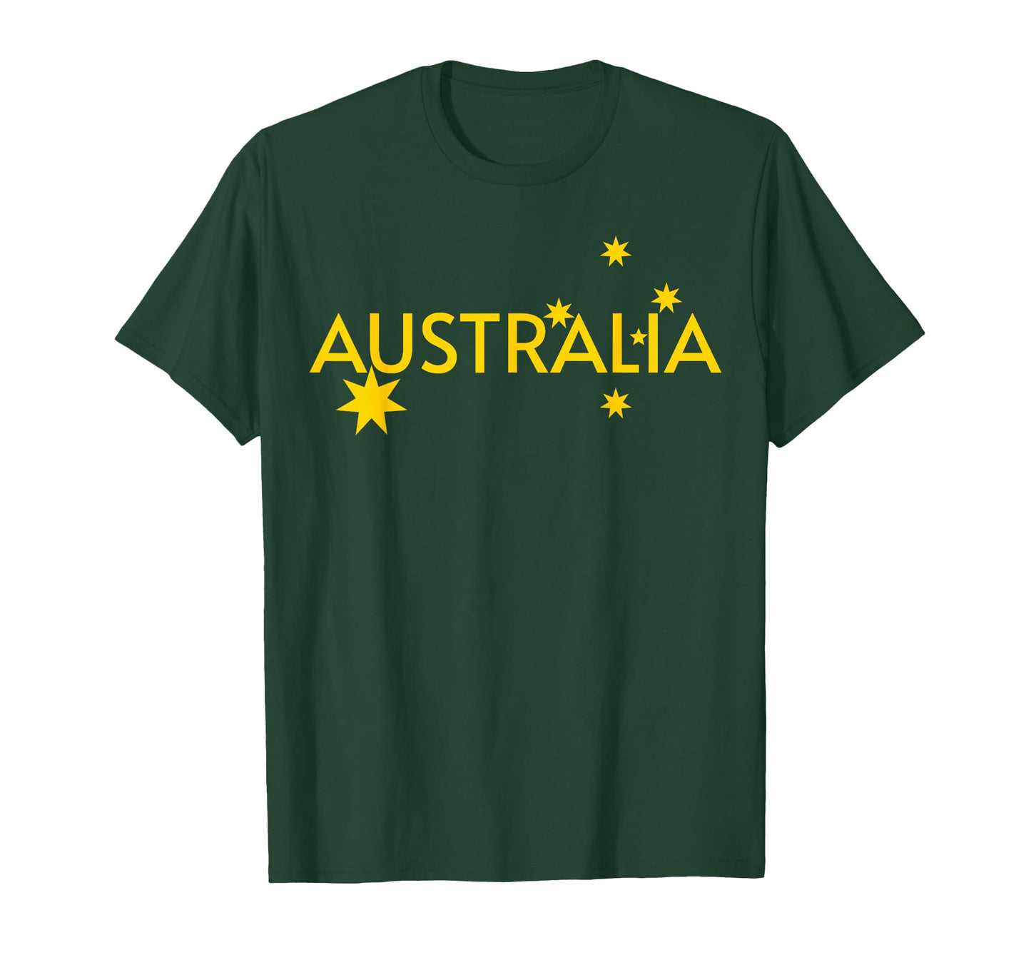 Australian Flag And Colors Sports Sweatshirt - Custom Art Print Men Women - T-Shirt, Sweatshirt, Hoodie