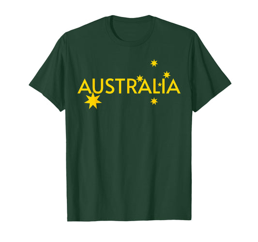 Australian Flag And Colors Sports Sweatshirt - Custom Art Print Men Women - T-Shirt, Sweatshirt, Hoodie