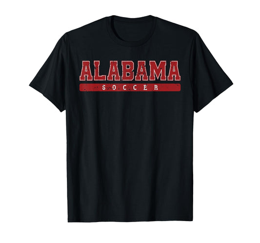 Alabama Soccer Tees Tanks Tops T-Shirt - Minimalist Print Men Women - T-Shirt, Sweatshirt, Hoodie