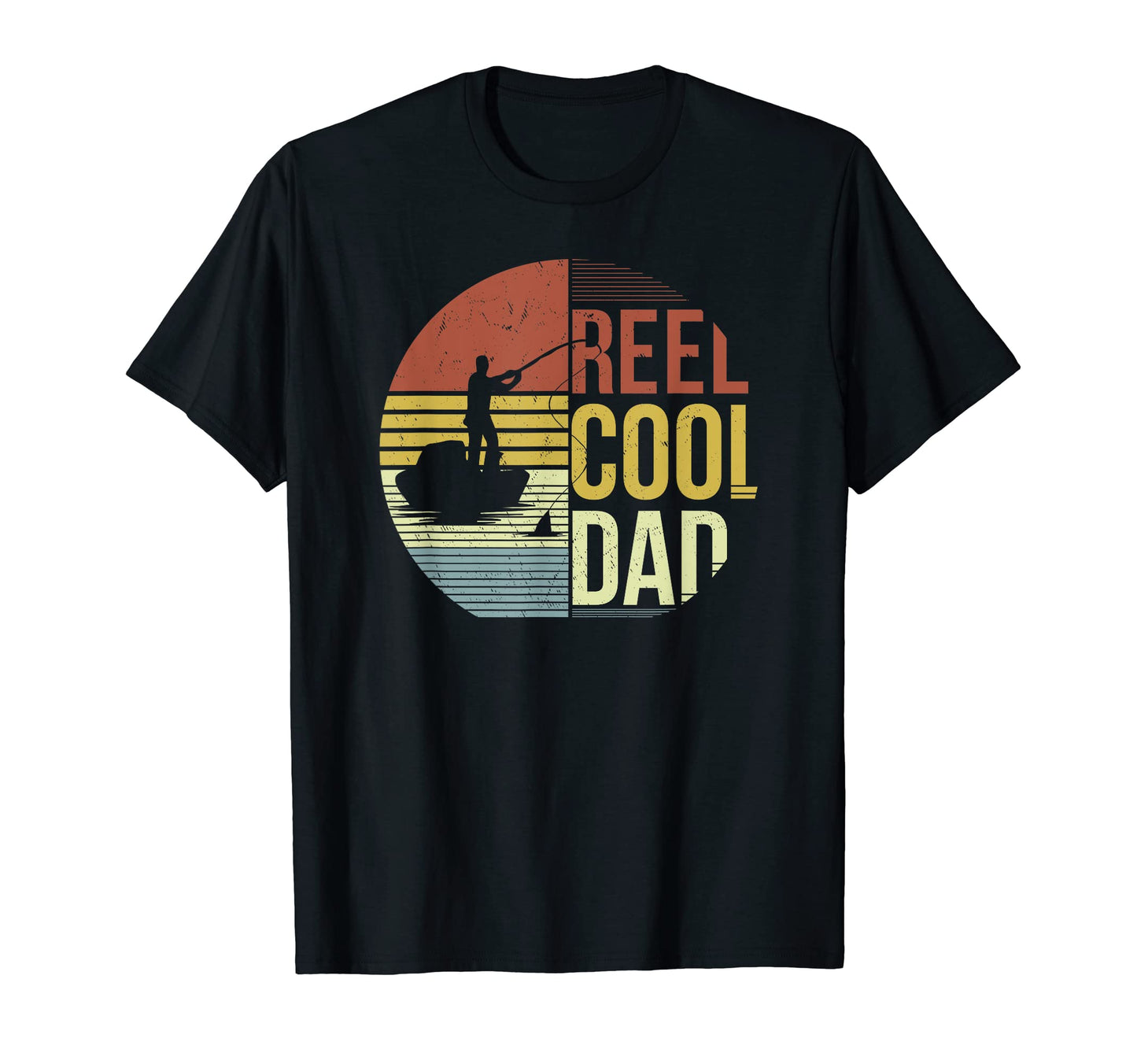 Reel Dad Funny Fisherman Pun Fishing T-Shirt - Unique Graphic for Adults - T-Shirt, Sweatshirt, Hoodie
