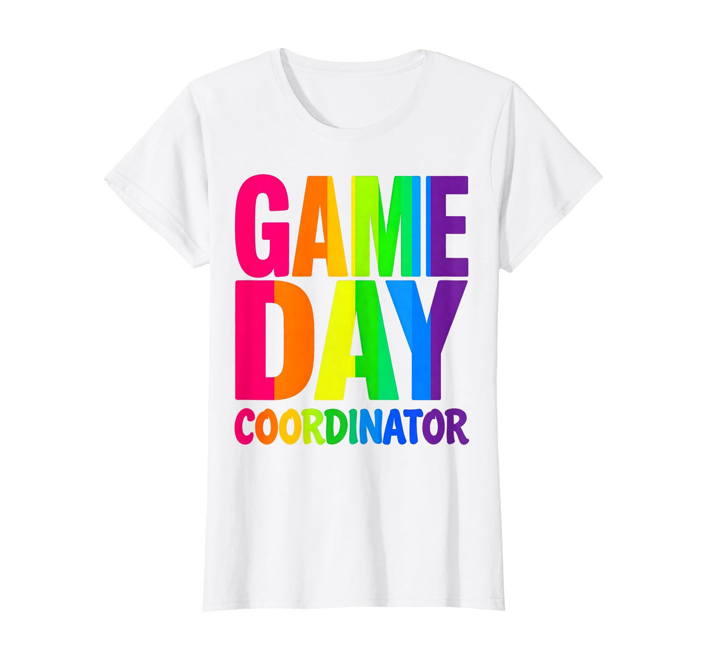 Game Day Coordinator Soccer Mom T-Shirt - Trendy Graphic for Adults - T-Shirt, Sweatshirt, Hoodie