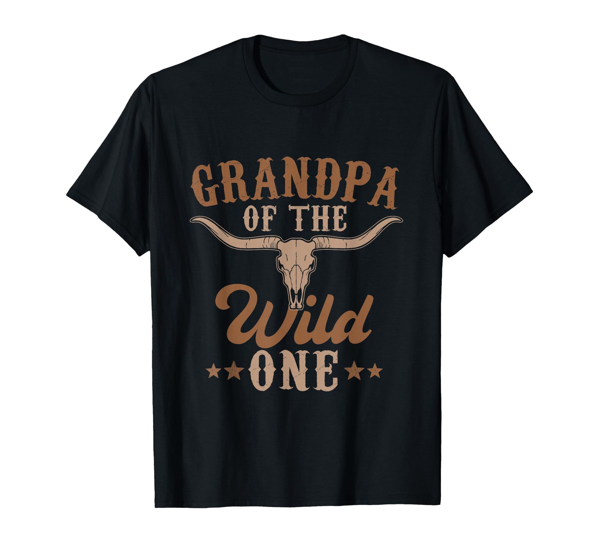 Grandpa Wild One Cowboy Western T-Shirt - Streetwear Style for Adults - T-Shirt, Sweatshirt, Hoodie