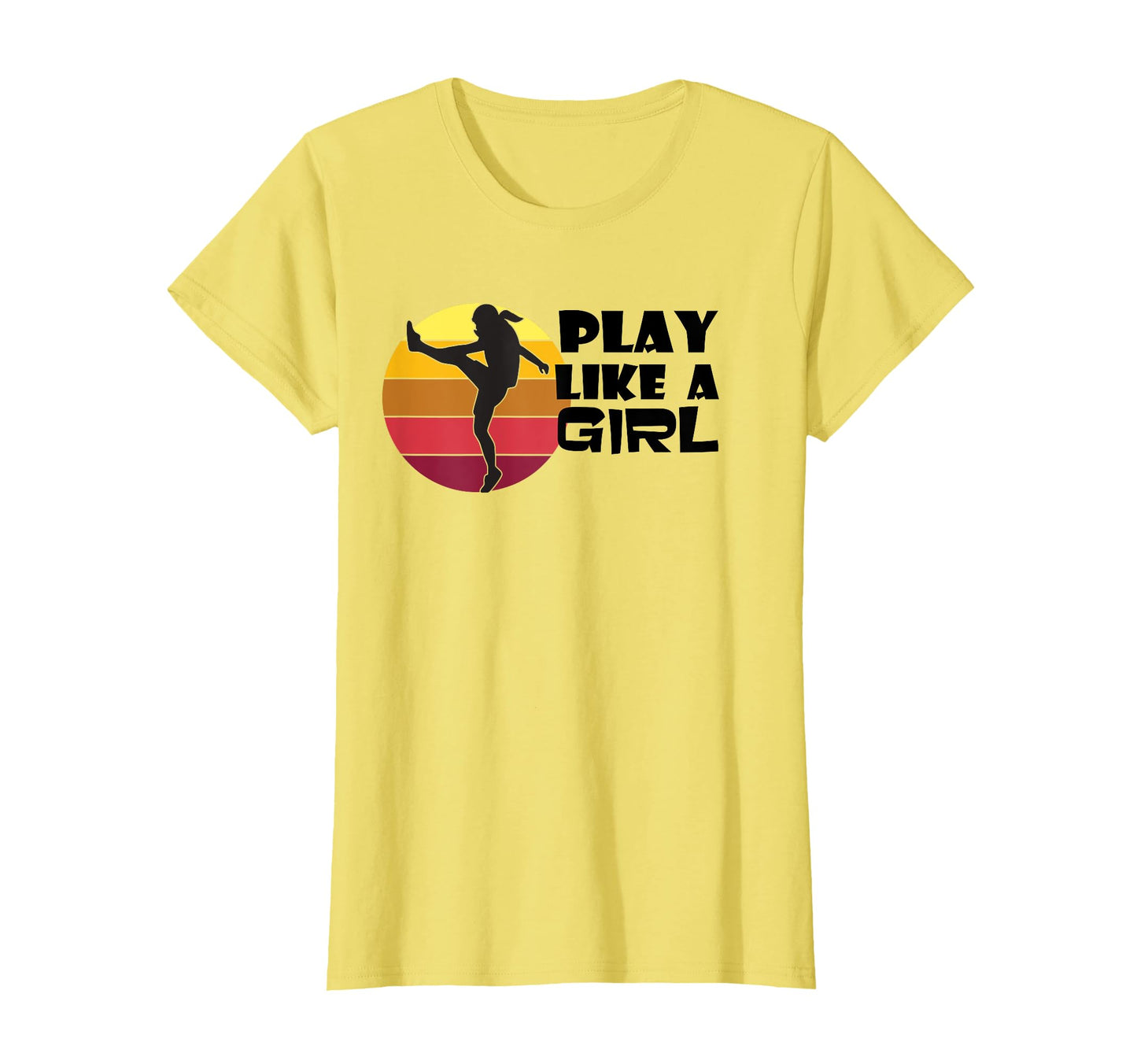 Play Like Football Soccer Womens Day T-Shirt - Graphic Print Unisex - T-Shirt, Sweatshirt, Hoodie