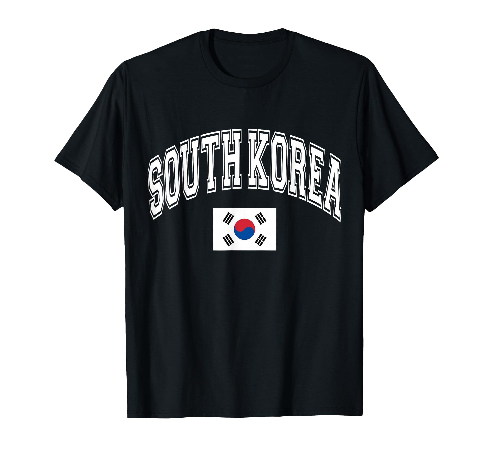 South Korea Korean Flag T-Shirt - Fun Novelty Design Men Women - T-Shirt, Sweatshirt, Hoodie