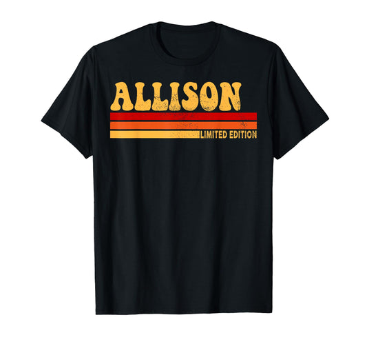 Allison Name Personalized Allison T-Shirt - Custom Art Print Unisex - T-Shirt, Sweatshirt, Hoodie
