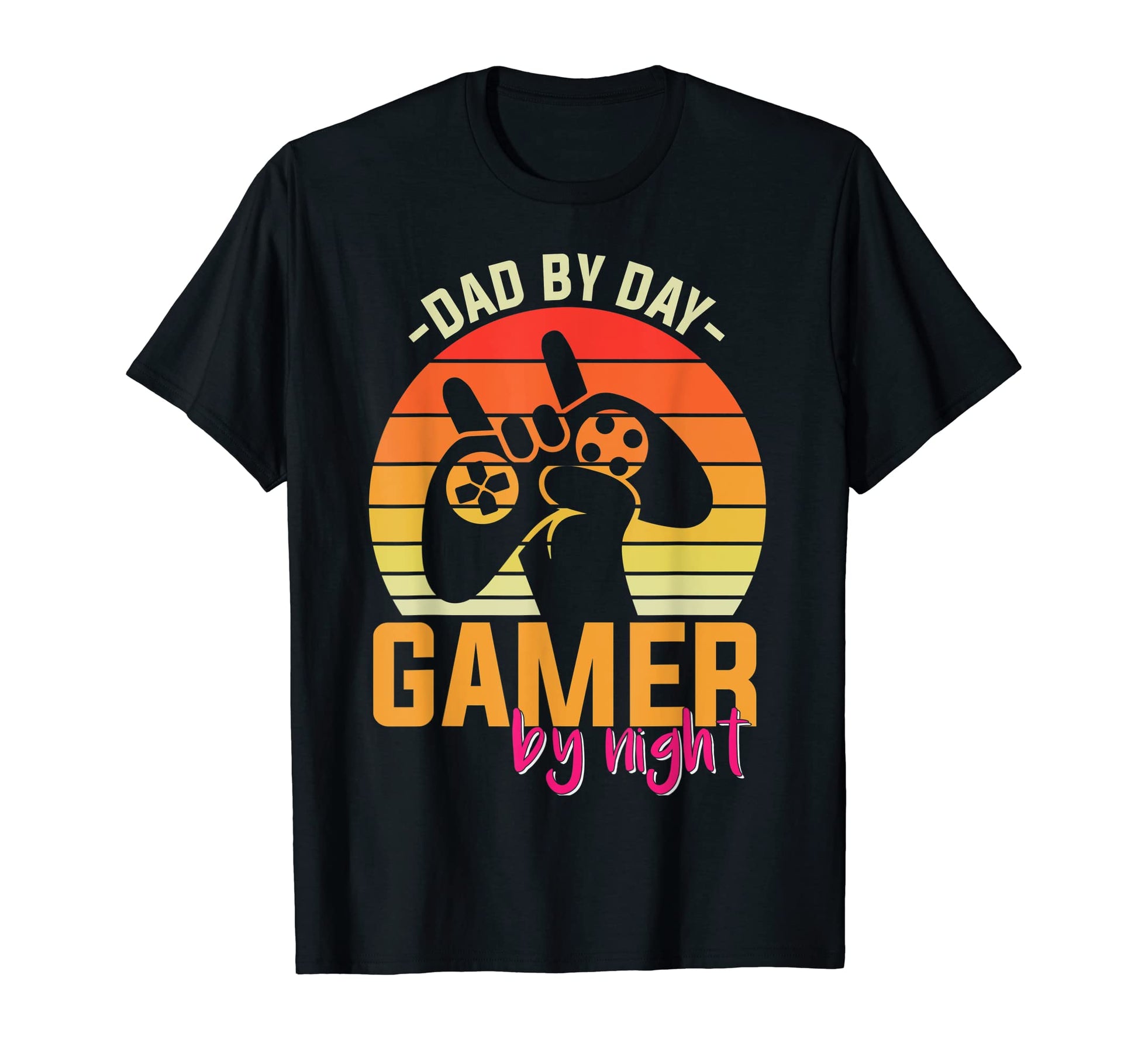 Mens Fathers Day Dad Day Gamer Night T-Shirt - Unique Graphic Unisex - T-Shirt, Sweatshirt, Hoodie