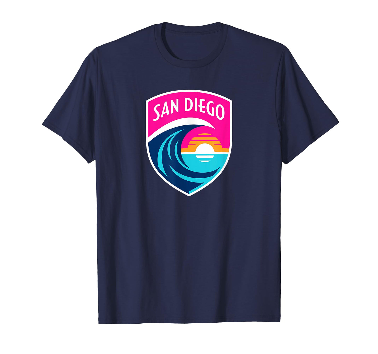 Nwsl San Diego Wave Fc Logo T-Shirt - Custom Art Print for Adults - T-Shirt, Sweatshirt, Hoodie