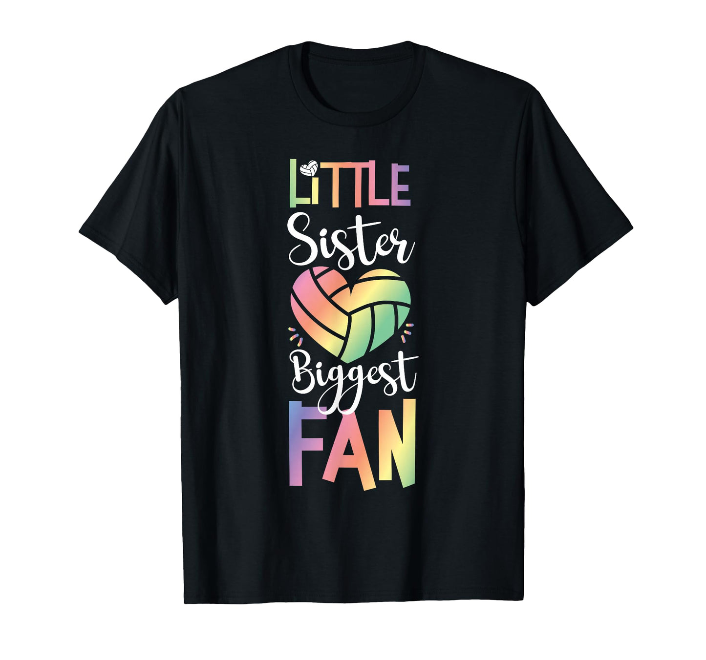 Team Sister Little Sister Biggest Fan T-Shirt - Trendy Graphic Unisex - T-Shirt, Sweatshirt, Hoodie