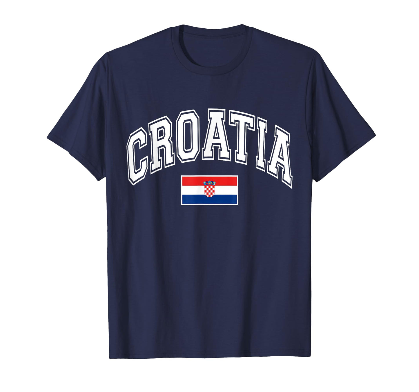 Croatia Croatian Flag Hrvatska T-Shirt - Custom Art Print Men Women - T-Shirt, Sweatshirt, Hoodie
