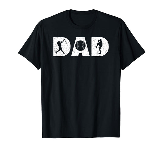 Baseball Dad Ball T-Shirt - Aesthetic Graphic for Adults - T-Shirt, Sweatshirt, Hoodie