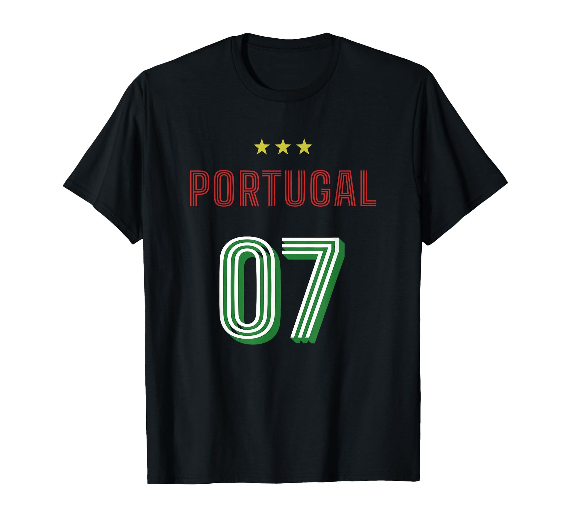 Portugal Soccer 07 Football Game Fan T-Shirt - Casual Everyday Wear Unisex - T-Shirt, Sweatshirt, Hoodie