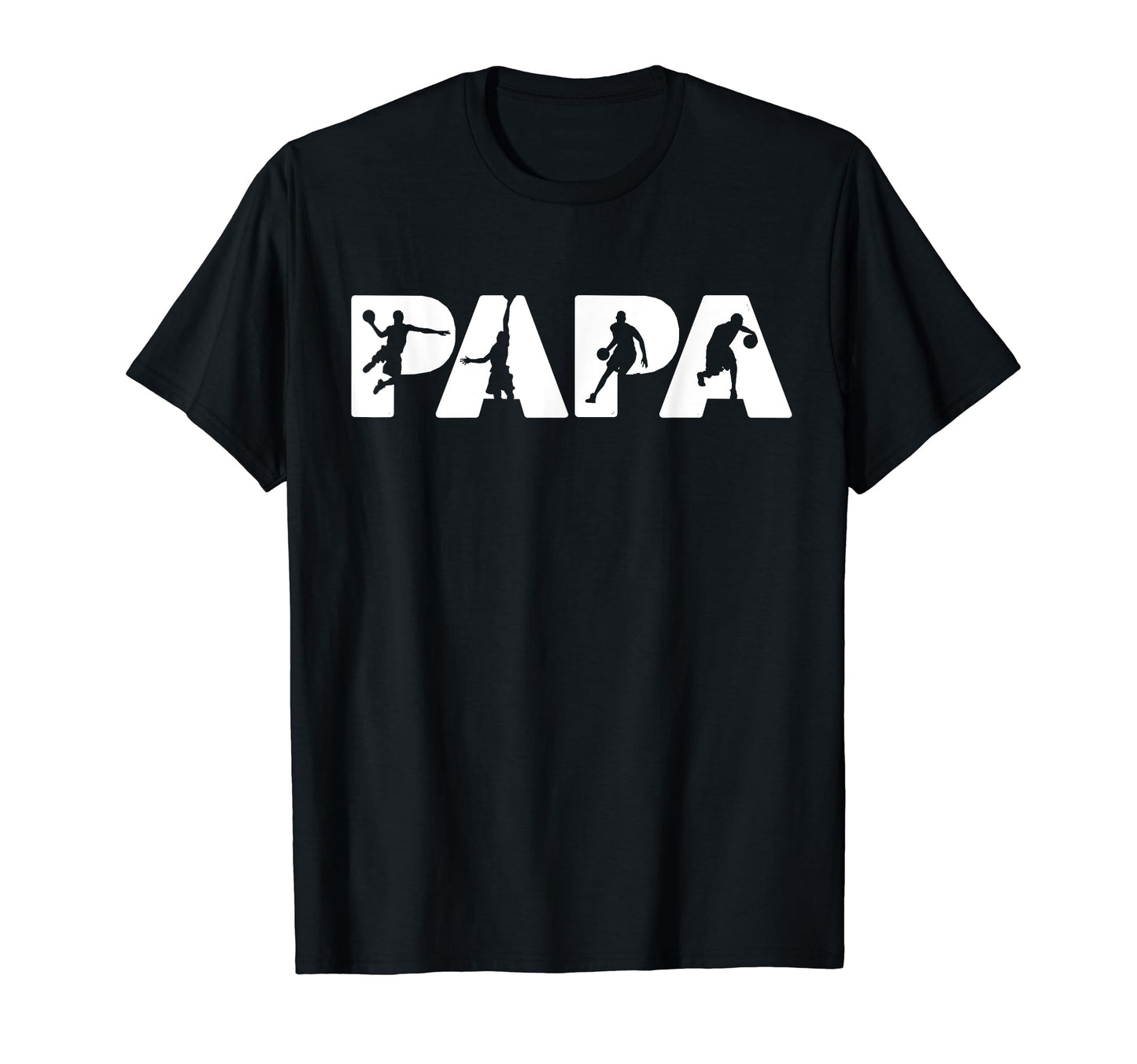 Basketball Dad Funny Papa Basketball T-Shirt - Trendy Graphic for Adults - T-Shirt, Sweatshirt, Hoodie