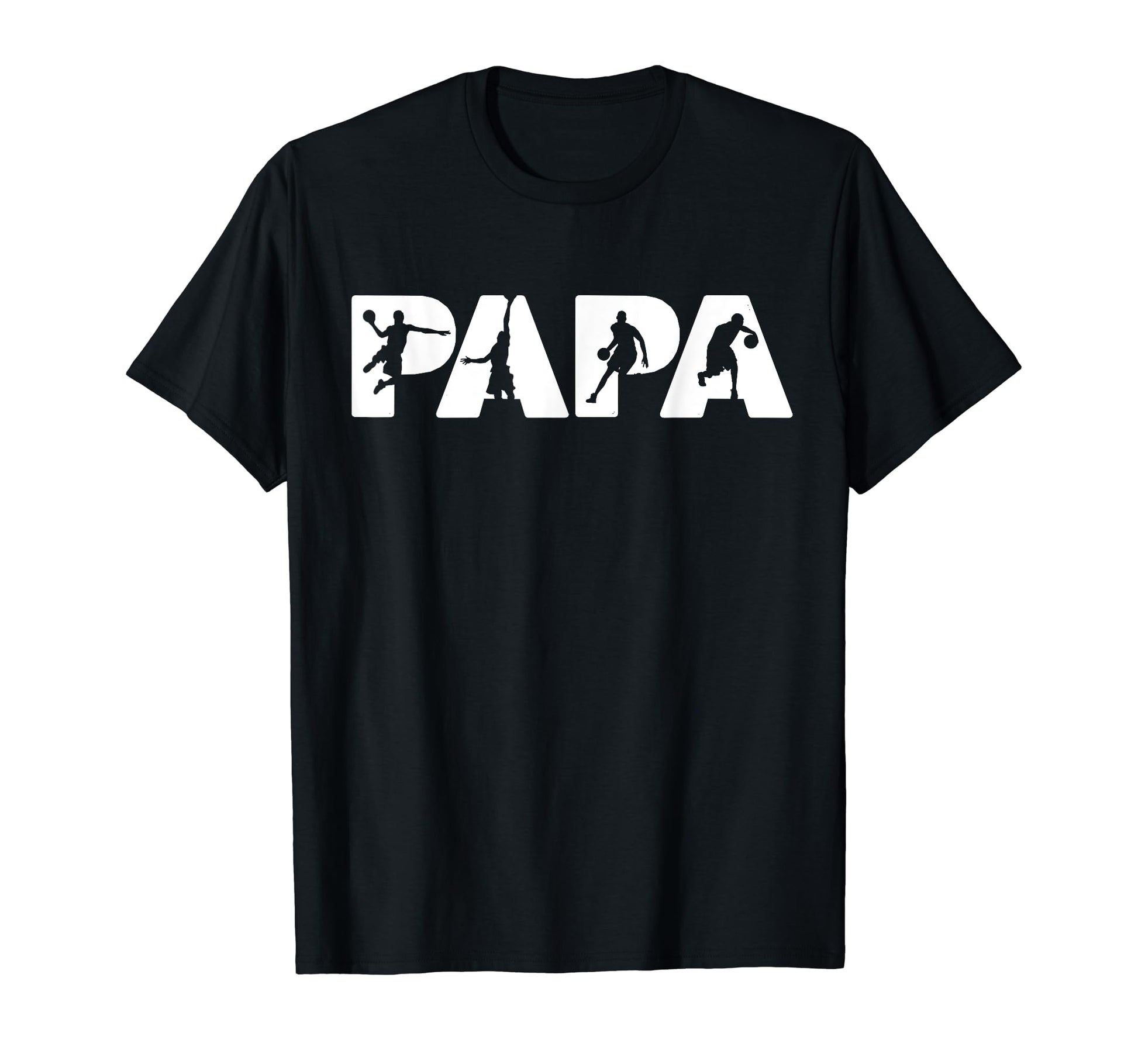Basketball Dad Funny Papa Basketball T-Shirt - Trendy Graphic for Adults - T-Shirt, Sweatshirt, Hoodie