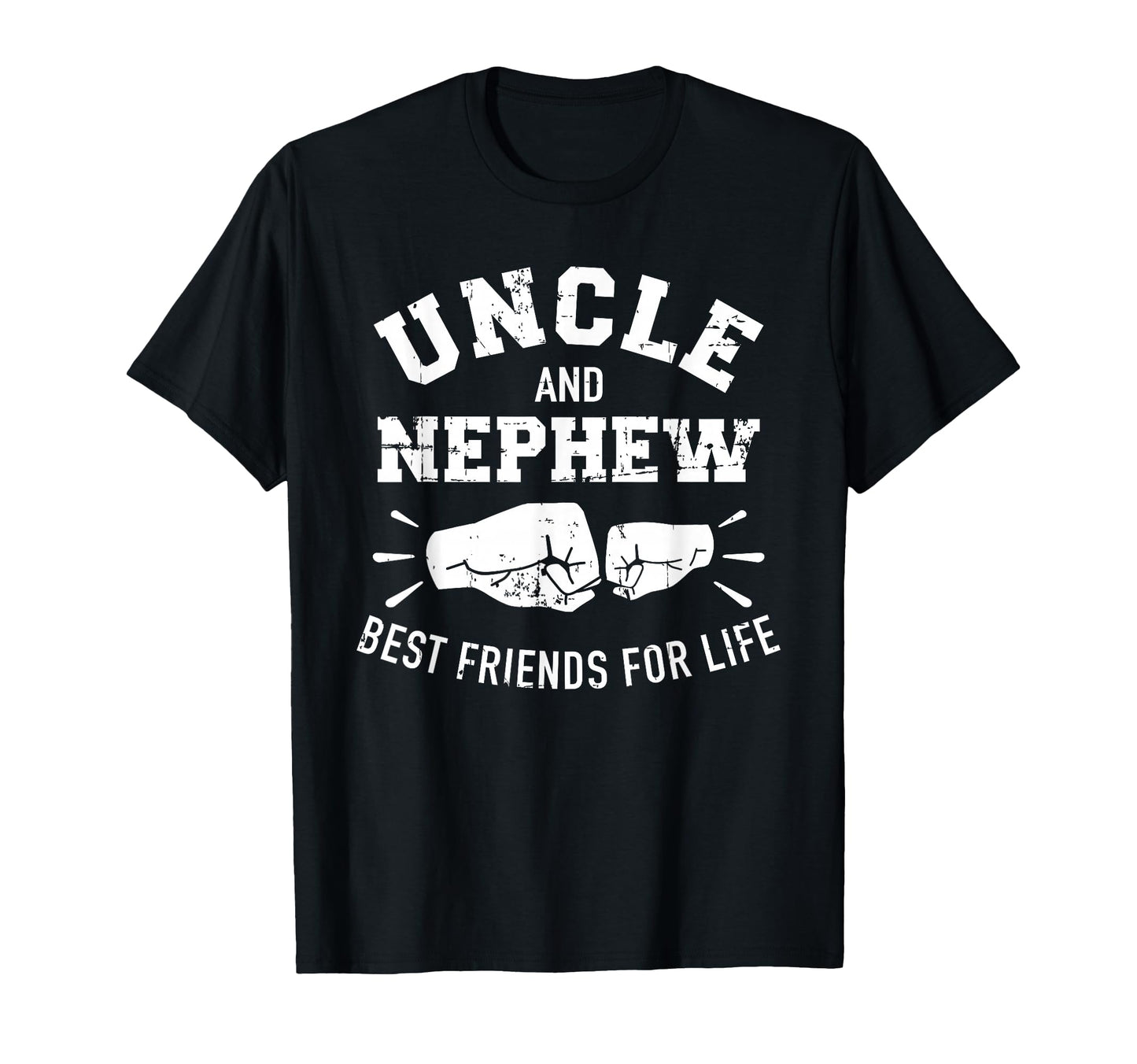 Uncle And Nephew Friends Life Small T-Shirt - Graphic Print Unisex - T-Shirt, Sweatshirt, Hoodie
