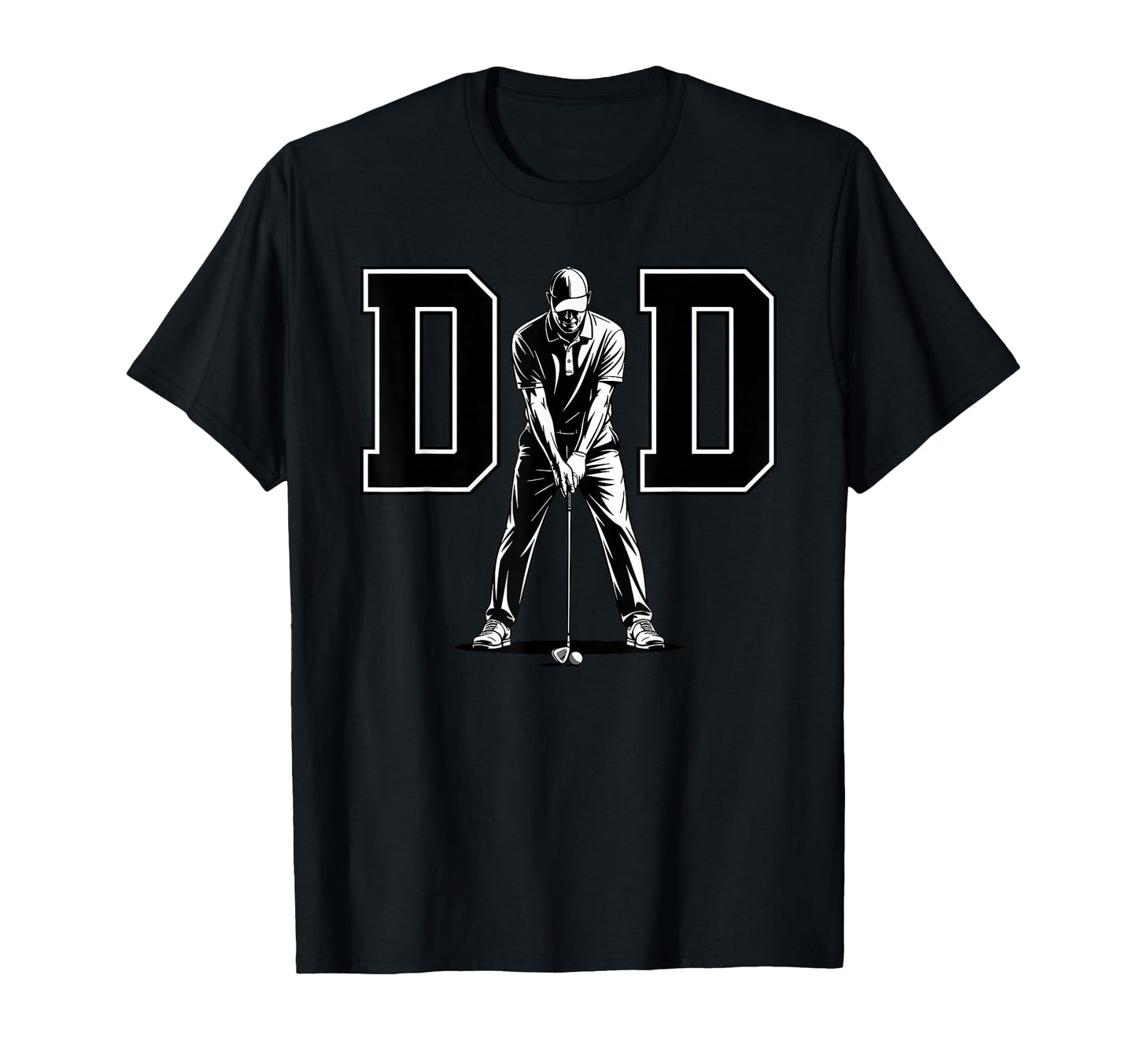 Dad Golf Daddy Golfing Golfer Father T-Shirt - Trendy Graphic Unisex - T-Shirt, Sweatshirt, Hoodie